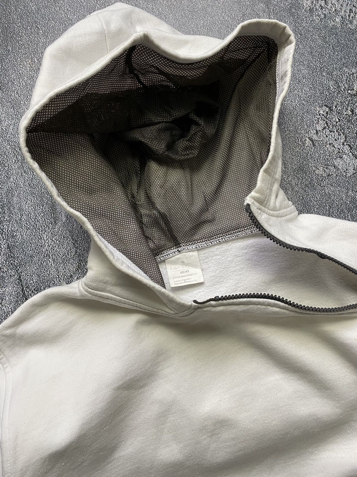 20471120 × Japanese Brand Strito Distorded Logo Diagonal Full Zip Hoodie Jnco Vibe Size US M / EU 48-50 / 2 - 7 Thumbnail