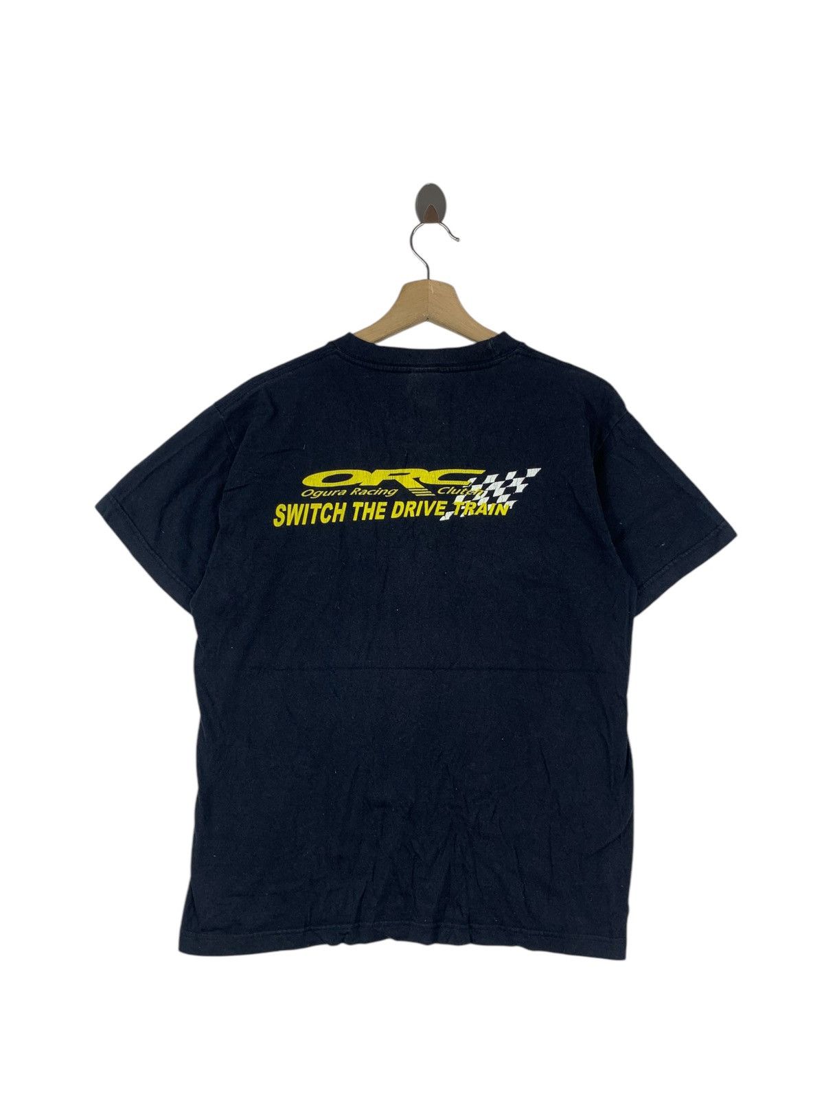 Vintage OGURA CLUTCH RACING TEAM Switch The Drive Train Tee Shirt Size US S / EU 44-46 / 1 - 5 Thumbnail