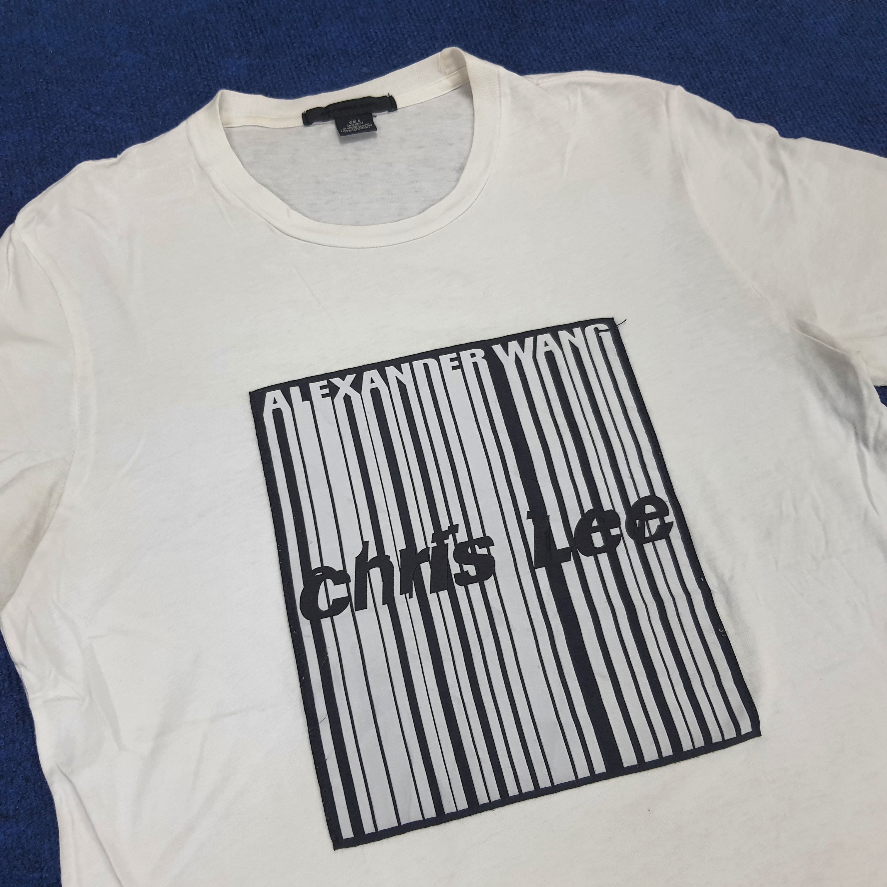 Alexander Wang × Vintage Vintage Alexander Wang Chris Lee American Designer T-shirt Size US M / EU 48-50 / 2 - 2 Thumbnail