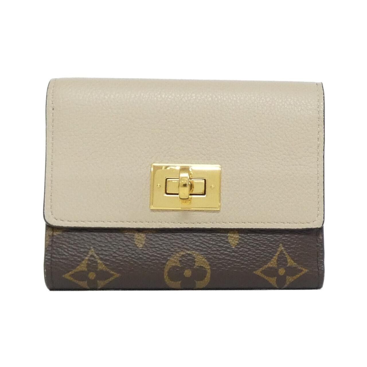 Louis Vuitton Louis Vuitton Louis Vuitton Monogram Wallet Textile Short Wallet M82398 DUTY FREE for USA Size ONE SIZE - 1 Thumbnail