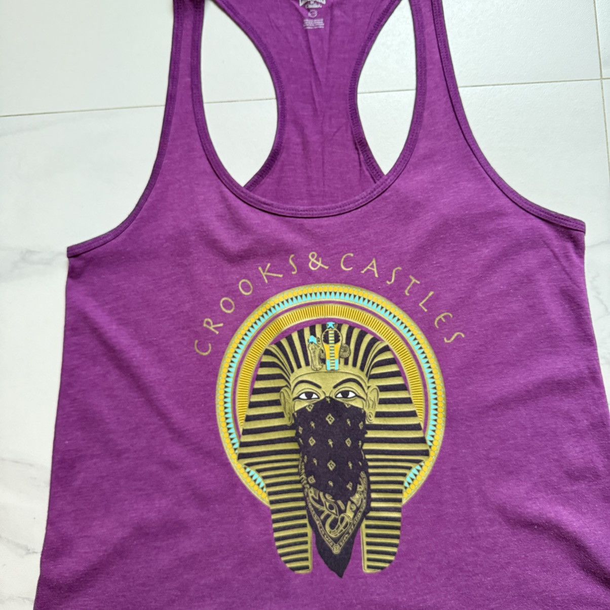 Crooks & Castles Crooks & Castles Egyptian Sphinx Tank Top Size L / US 10 / IT 46 - 4 Thumbnail