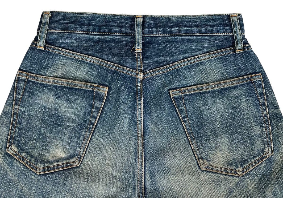 Tomorrowland Vintage Tomorrowland Mud Wash Selvedge Jeans Size 29" - 5 Thumbnail