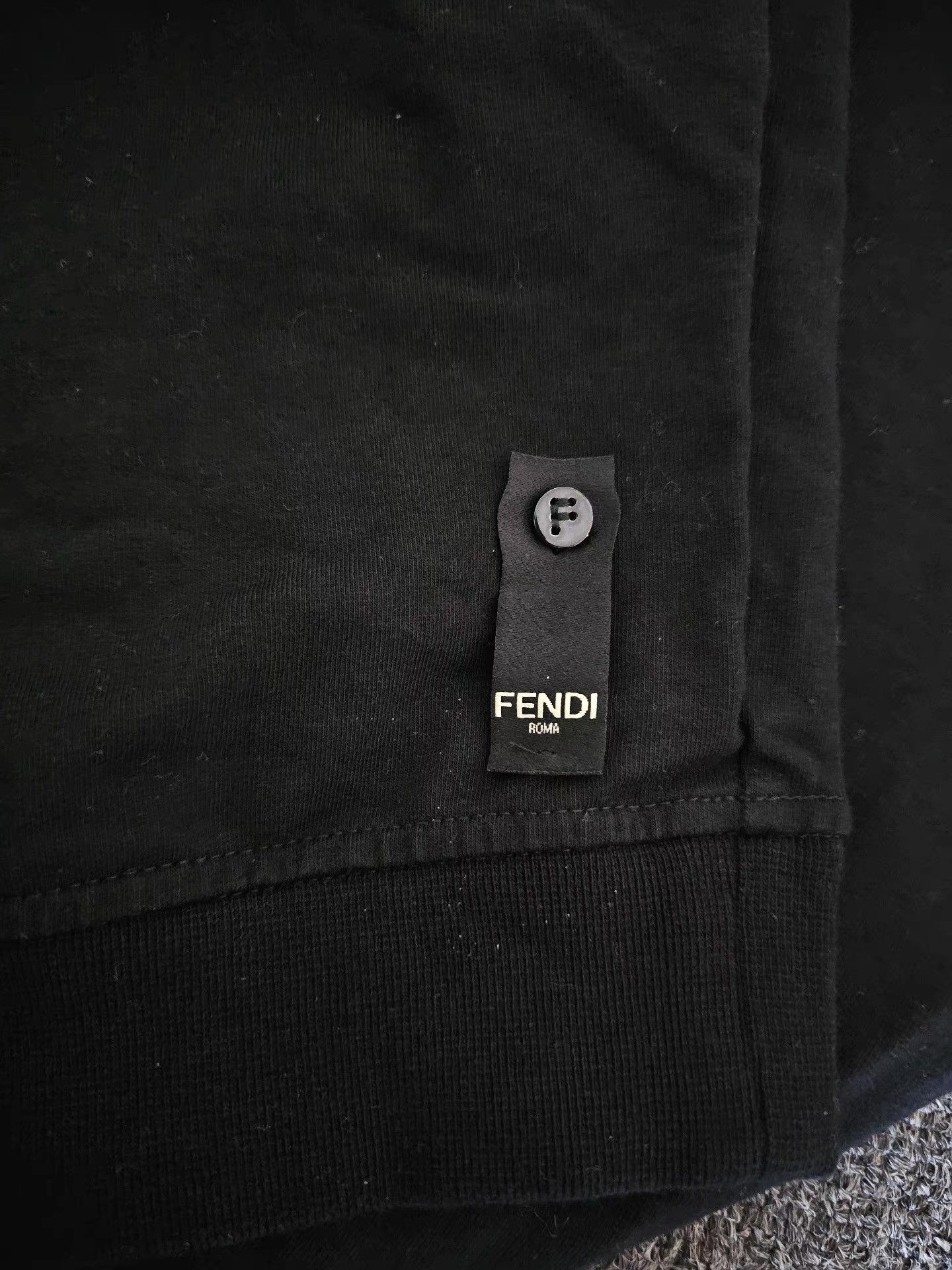 Fendi Fendi black sweatshirt, Size US M / EU 48-50 / 2 - 4 Thumbnail