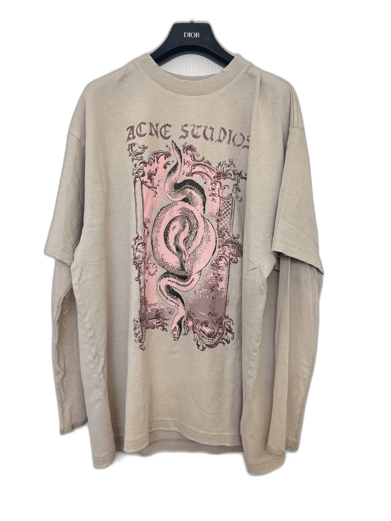 Acne Studios ACNE Studios Casual Two-Piece T-Shirt Size XS / US 0-2 / IT 36-38 - 1 Thumbnail