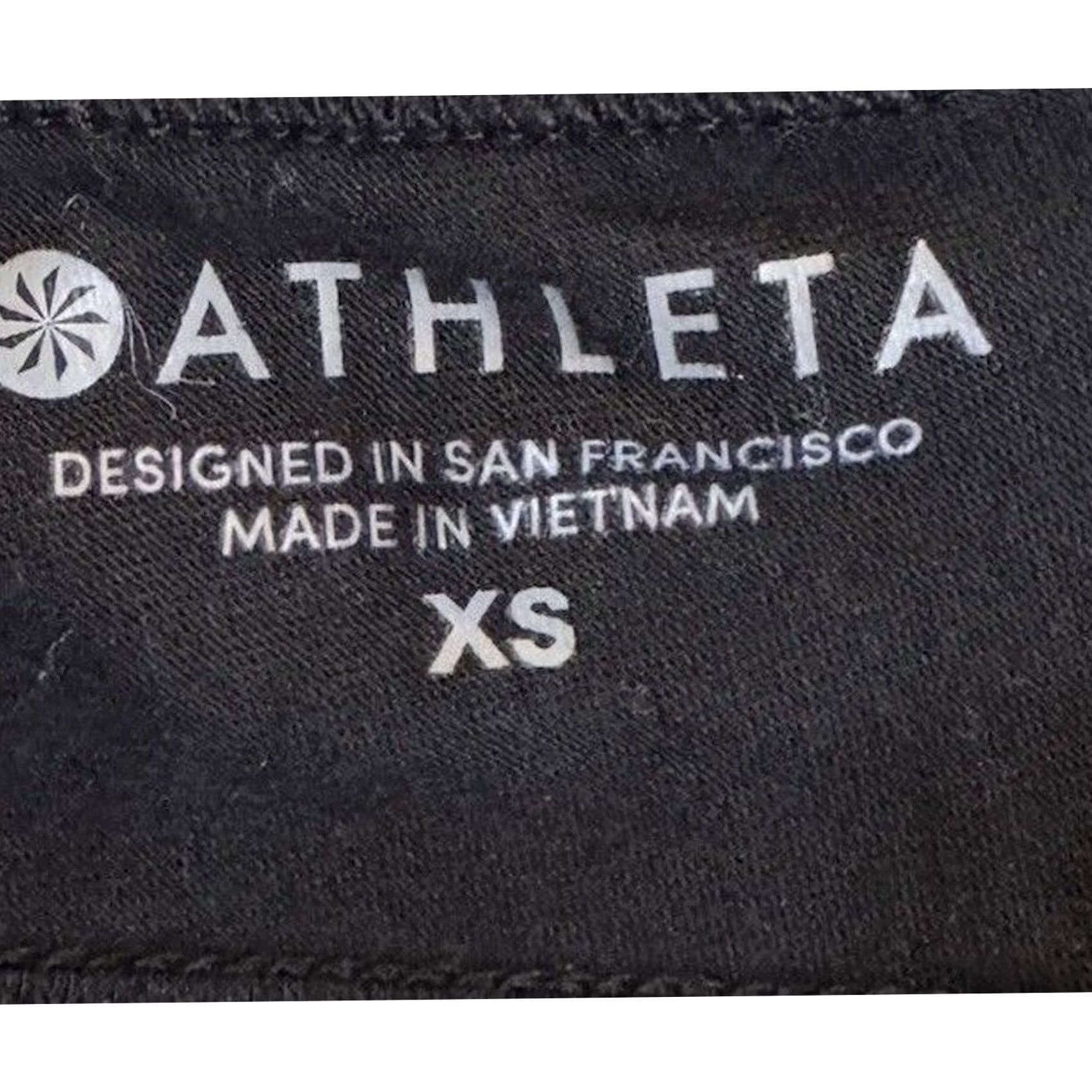 Athleta Athleta Essence Tank Shirt Black Top Size XS Size XS / US 0-2 / IT 36-38 - 4 Thumbnail