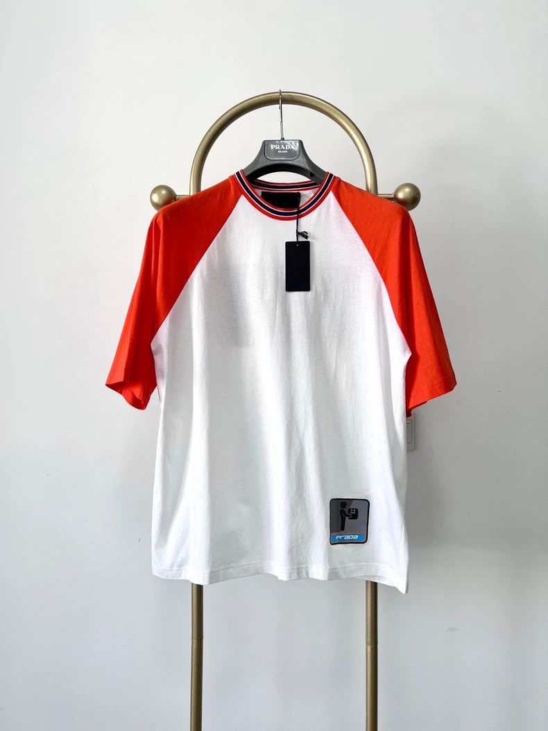 Prada Prada Men's Short Sleeve T-shirt - dmc Size US M / EU 48-50 / 2 - 1 Thumbnail