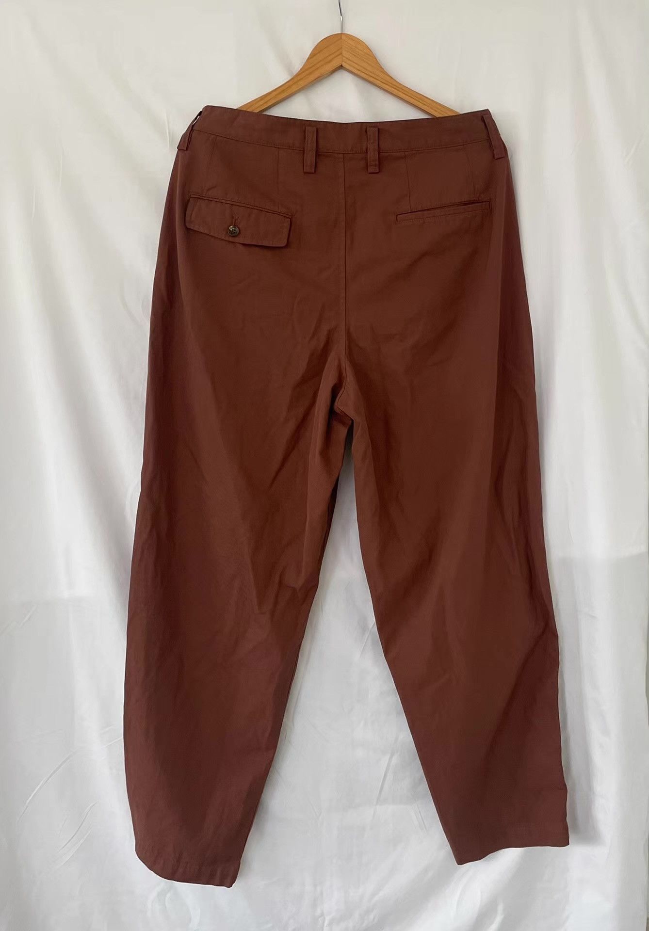 Issey Miyake Issey Miyake Men 19SS Bean Paste Pleated Trousers Ｑ21 Size US 34 / EU 50 - 2 Thumbnail