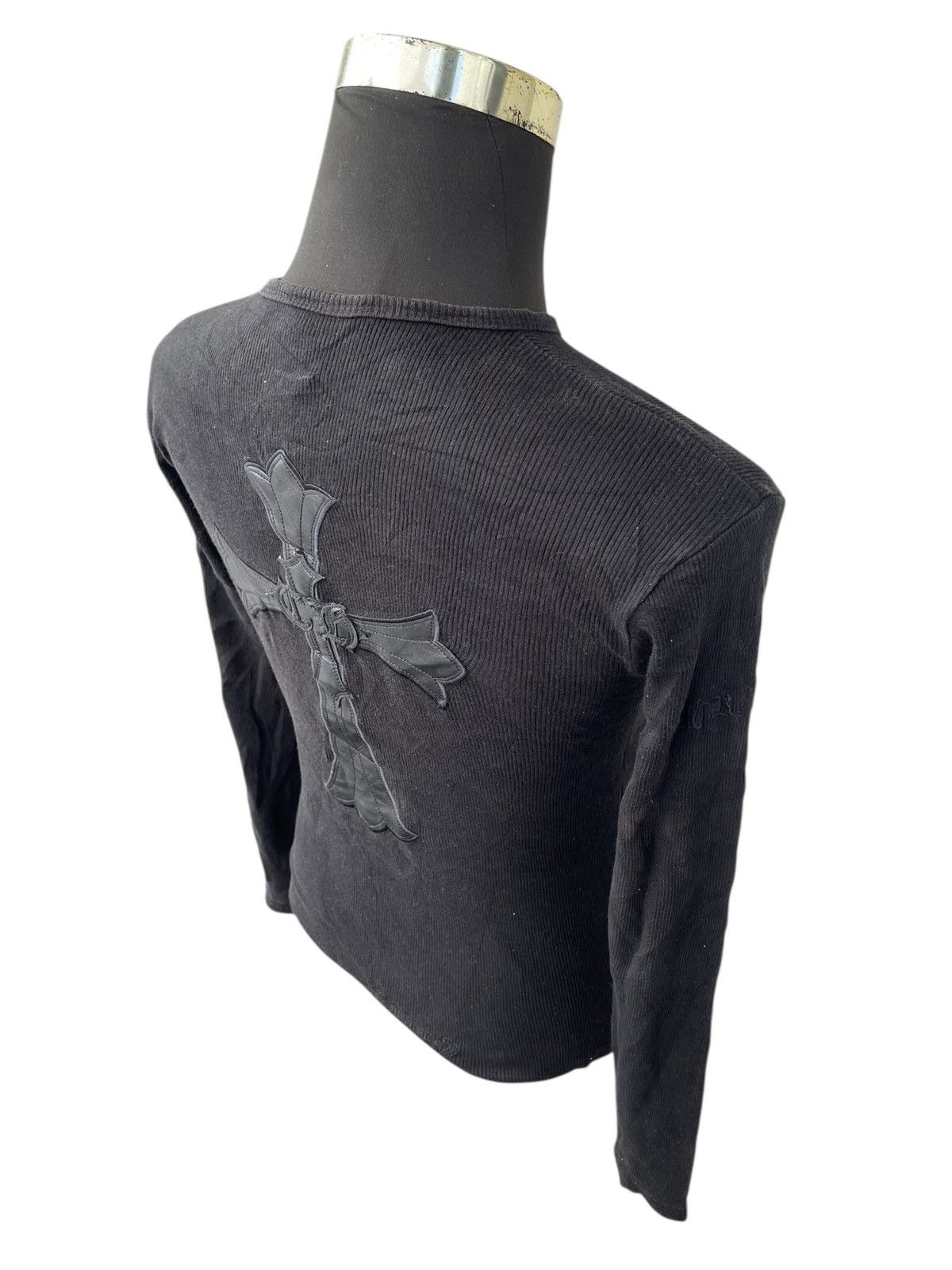 Japanese Brand × Other Distressed CH Crossed Booted Thermal Wear Shirts Size US M / EU 48-50 / 2 - 18 Thumbnail
