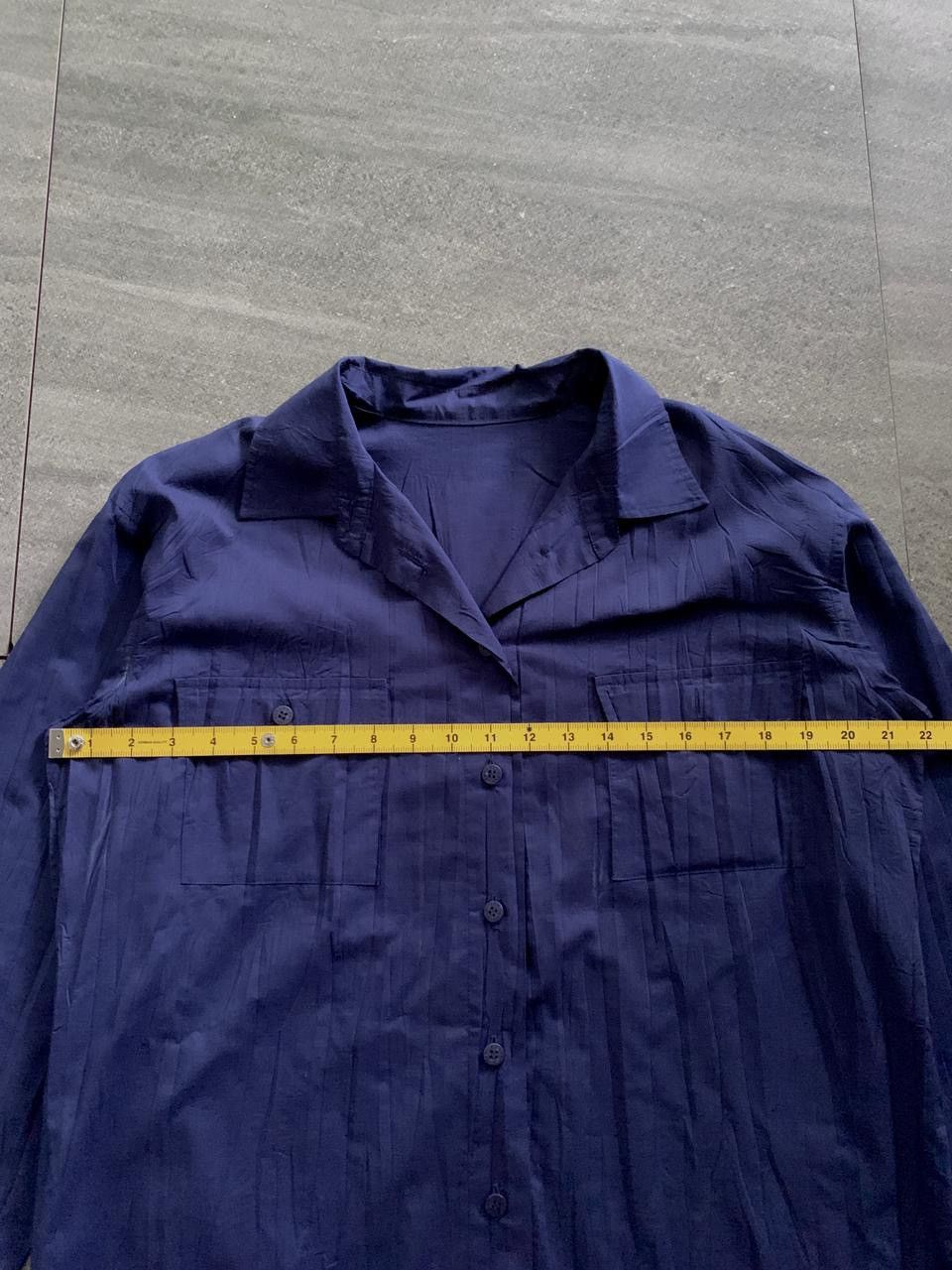 Pleats Please Issey Miyake Double Pocket Pleated Shirt Size US S / EU 44-46 / 1 - 12 Thumbnail