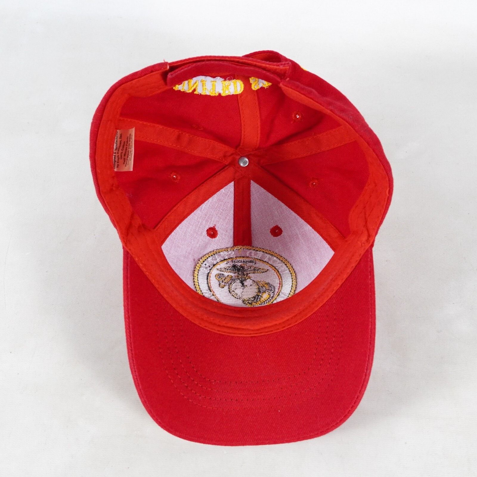 Other United States Marine Corps Military Hat Cap Strapback Red Size ONE SIZE - 7 Thumbnail