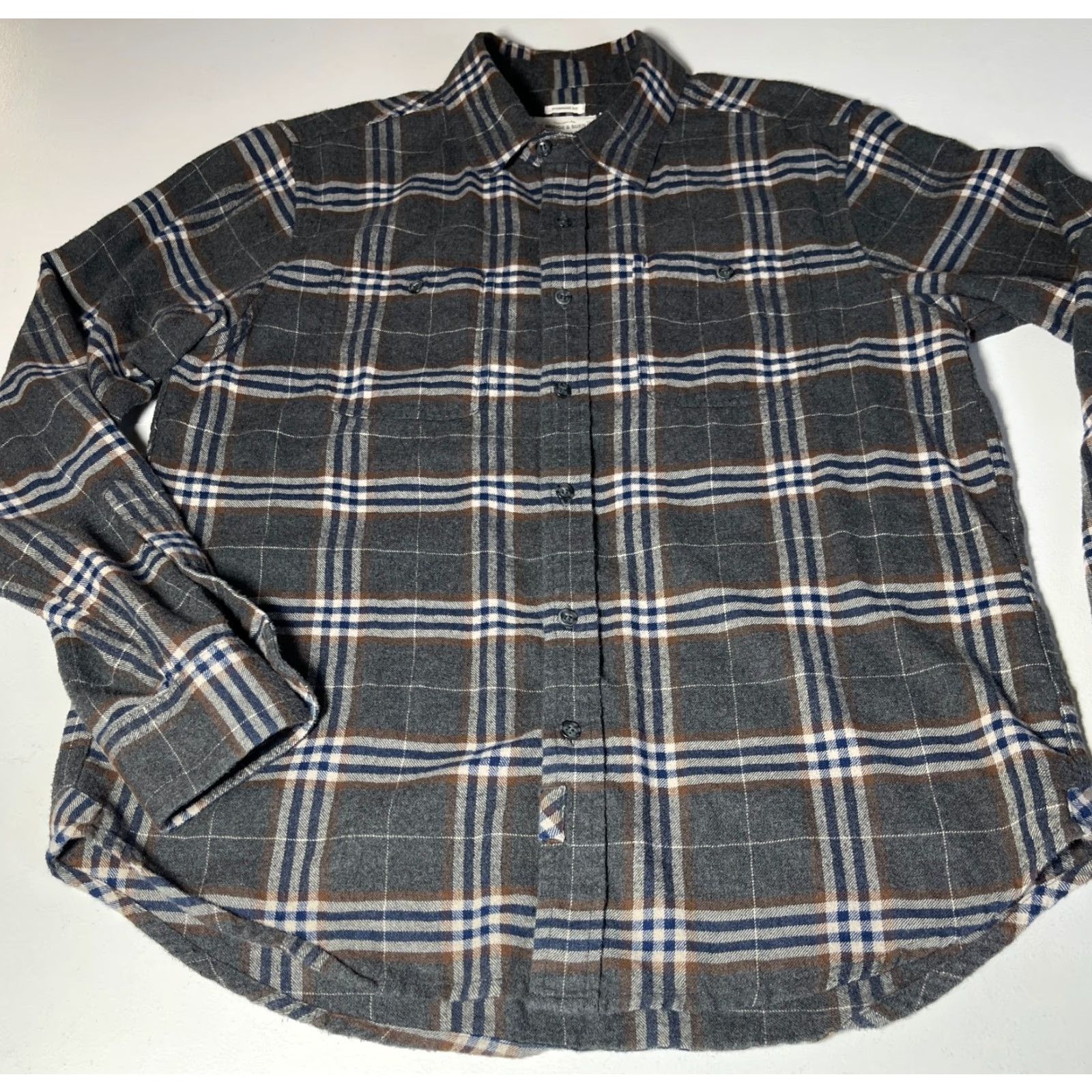 Outdoor Research MEN'S Bridge & Burn Flannel Shirt Plaid Standard Fit Sz M Size US M / EU 48-50 / 2 - 7 Thumbnail
