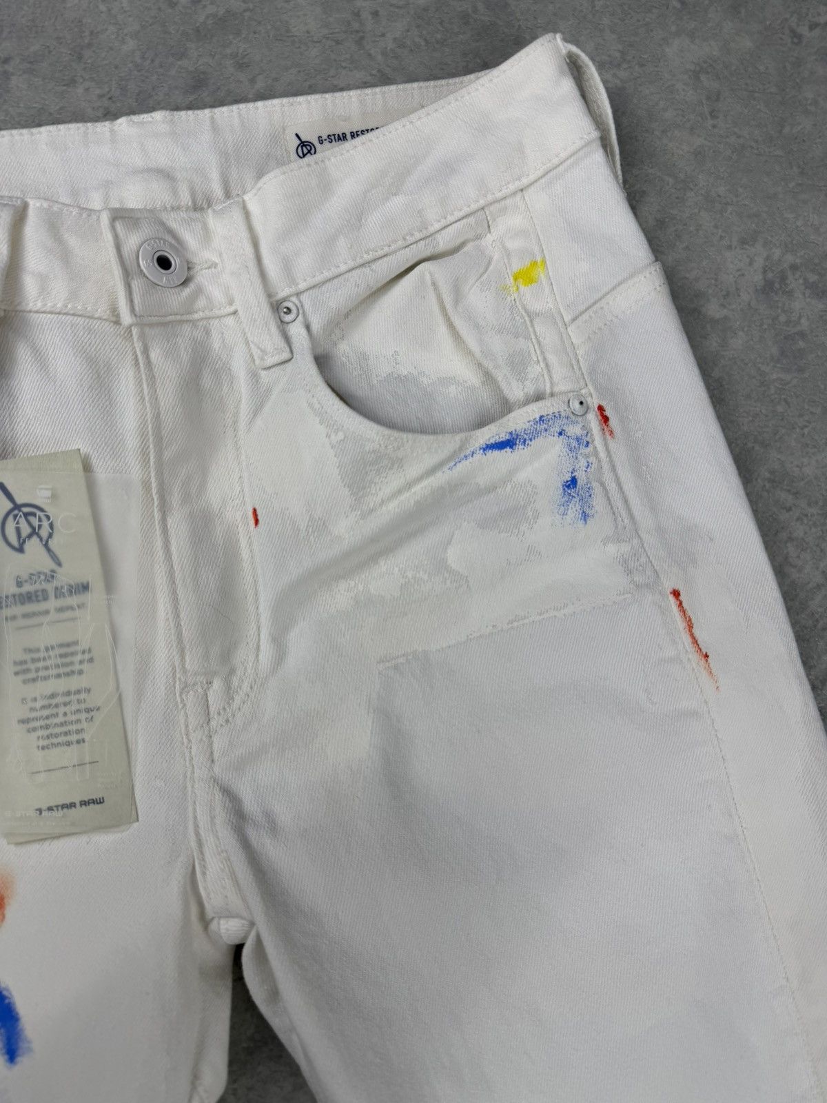 G-Star G-Star Raw Arc 3D Mid Boyfriend 7/8 Women’s Jeans Size 23 Size 23" - 5 Thumbnail