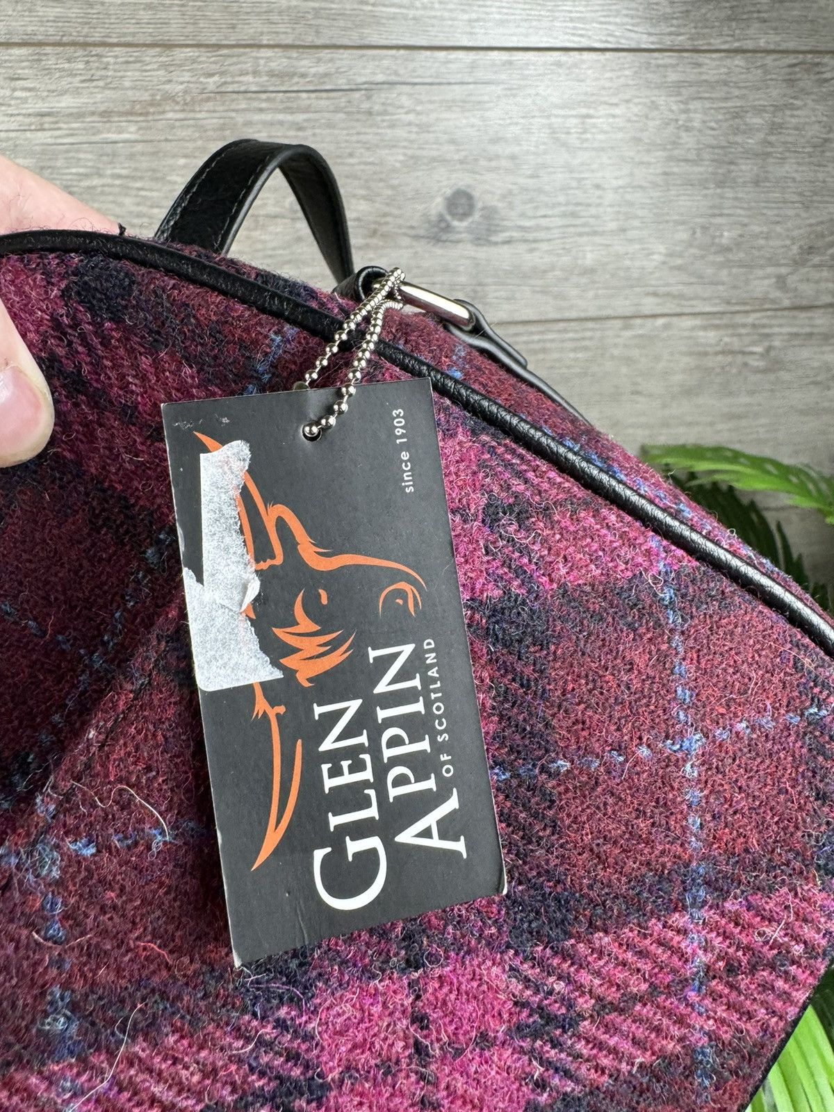 Designer × Harris Tweed Messenger over the shoulder Harris Tweed Glen Appin Size ONE SIZE - 12 Thumbnail