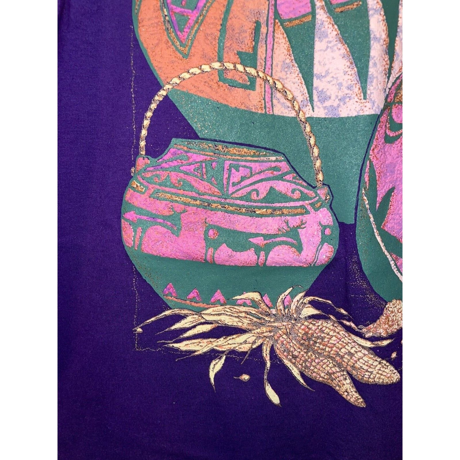 Jerzees Vintage Arizona Native Shirt Pots Shirt Tee AZ VTG 90s Large Size US L / EU 52-54 / 3 - 5 Thumbnail