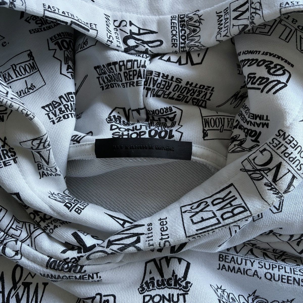 Alexander Wang Alexander Wang Made in China Sticker All Over Print Hoodie Size US XL / EU 56 / 4 - 5 Thumbnail