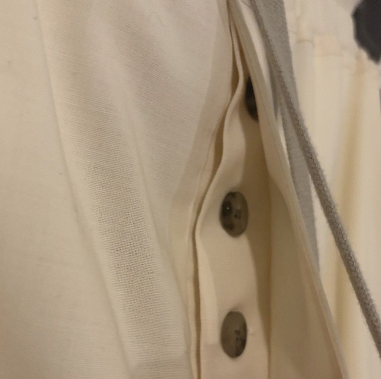 Rick Owens Rick Owens Fogachine Natural Cropped Drawstring Astaires Size US 36 / EU 52 - 5 Thumbnail