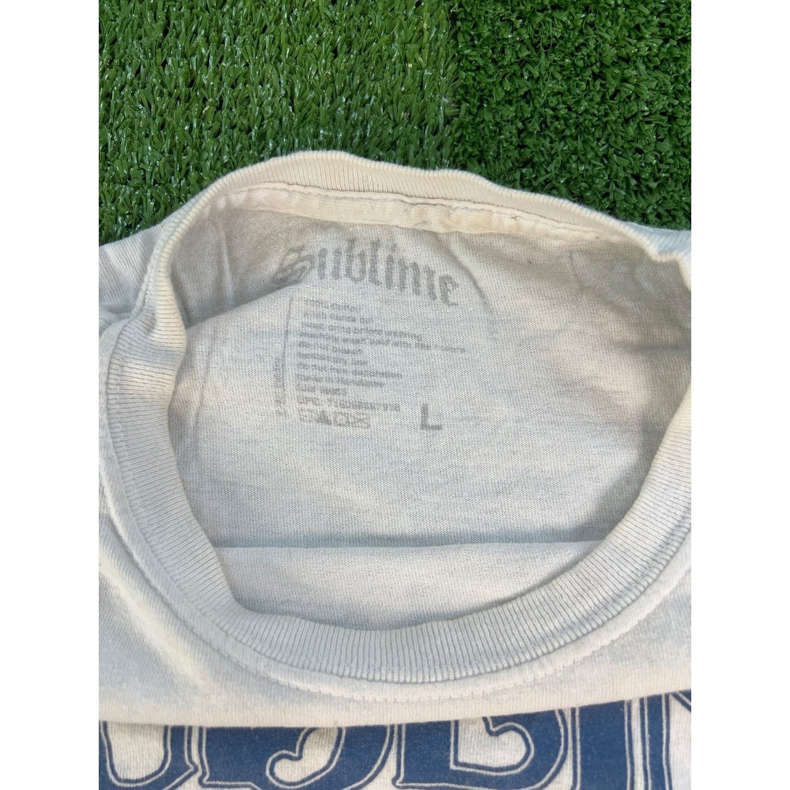 Sublime Sublime T Shirt Sun Logo White Graphic Tee Mens Large Size US L / EU 52-54 / 3 - 3 Thumbnail