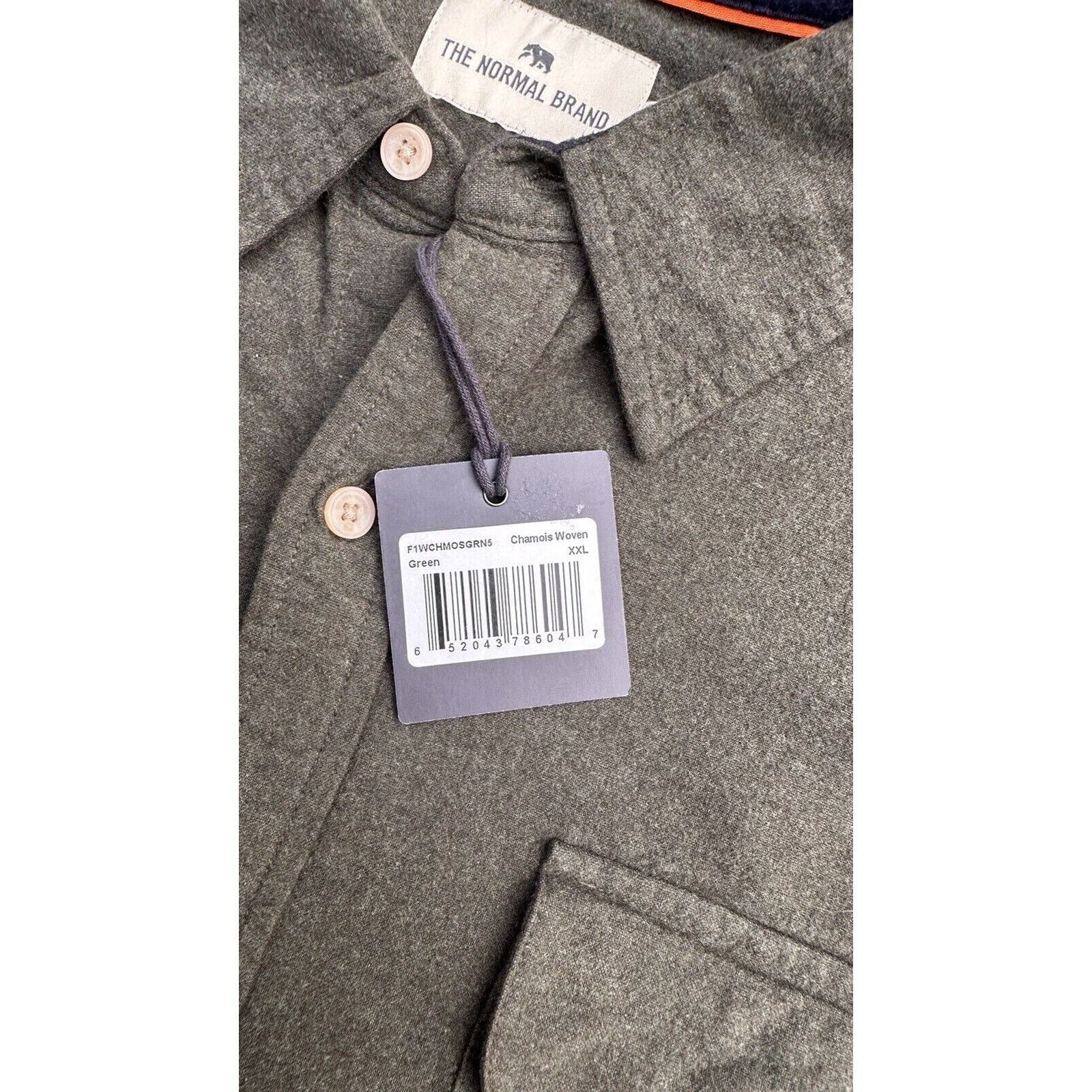 Other The Normal Brand Chamois Woven Button Up Shirt Sz XXL NWT Size US XXL / EU 58 / 5 - 18 Thumbnail