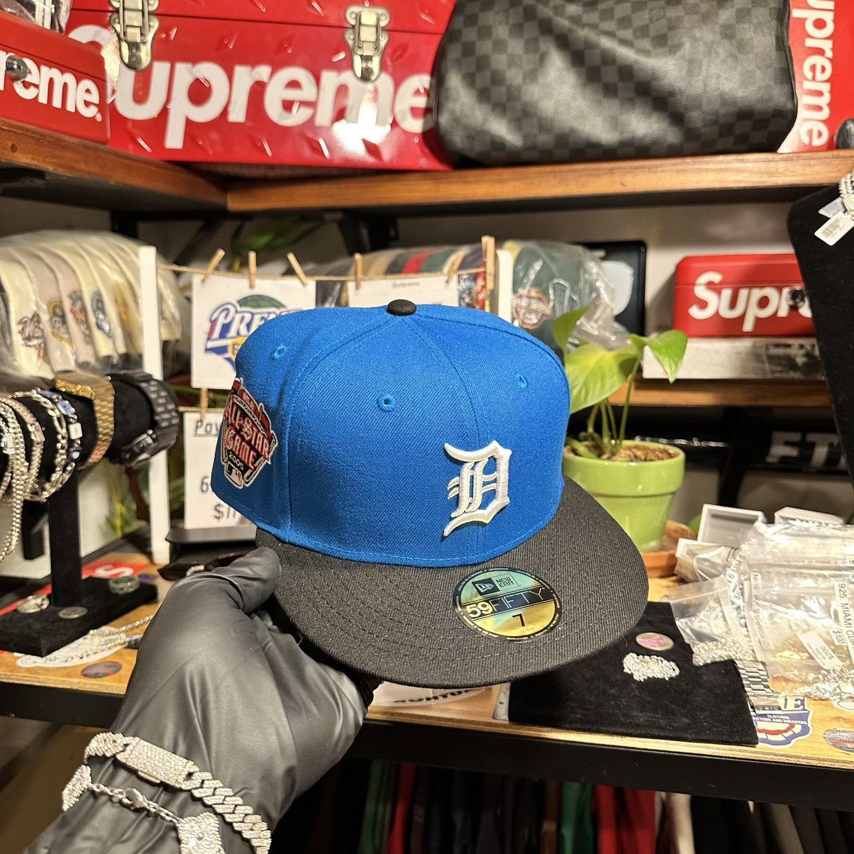 Hat Club Detroit tigers exclusive fitted ( Size 7) Size ONE SIZE - 1 Thumbnail