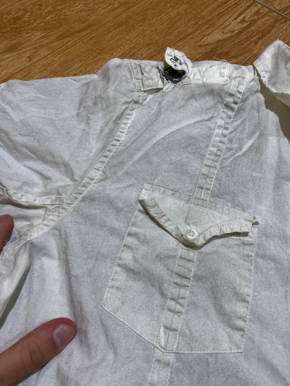 Guess GUESS Denim Western Button Up short Sleeve Shirt Size XL / US 12-14 / IT 48-50 - 18 Thumbnail