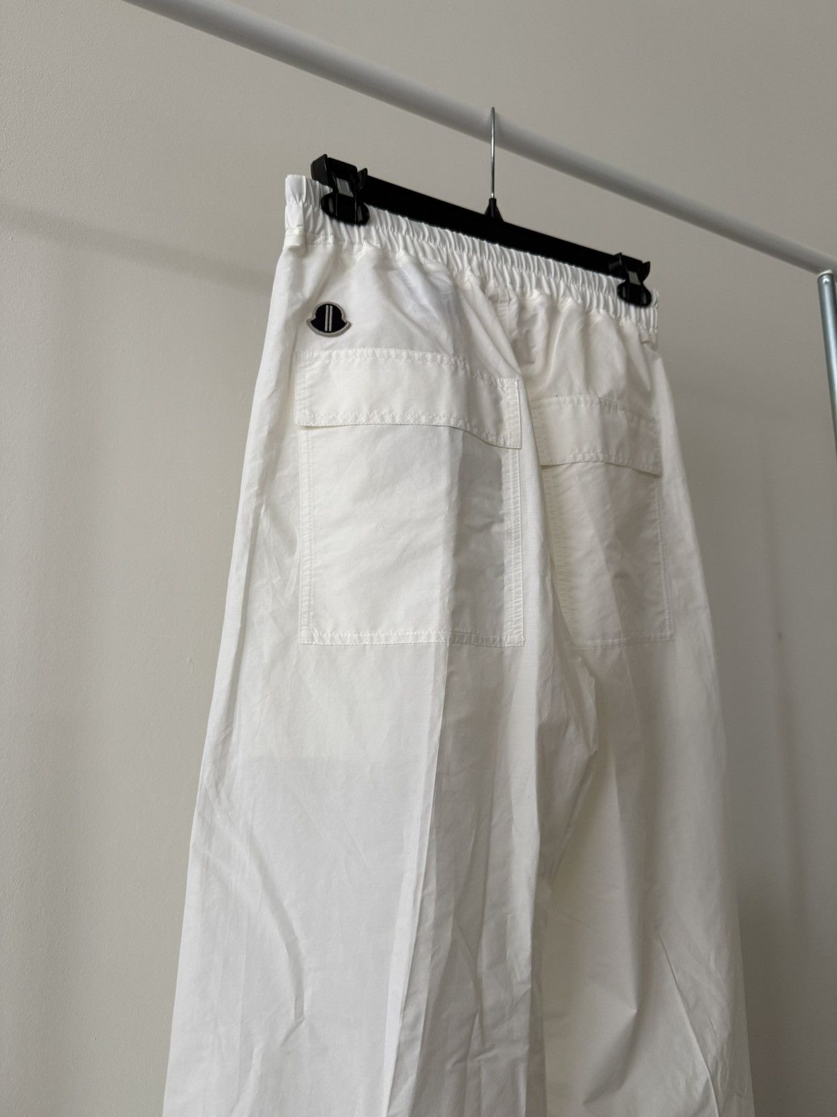 Other Moncler x Rick Owens Belas Trousers Pants Wide Leg Off-White Size US 31 - 9 Thumbnail