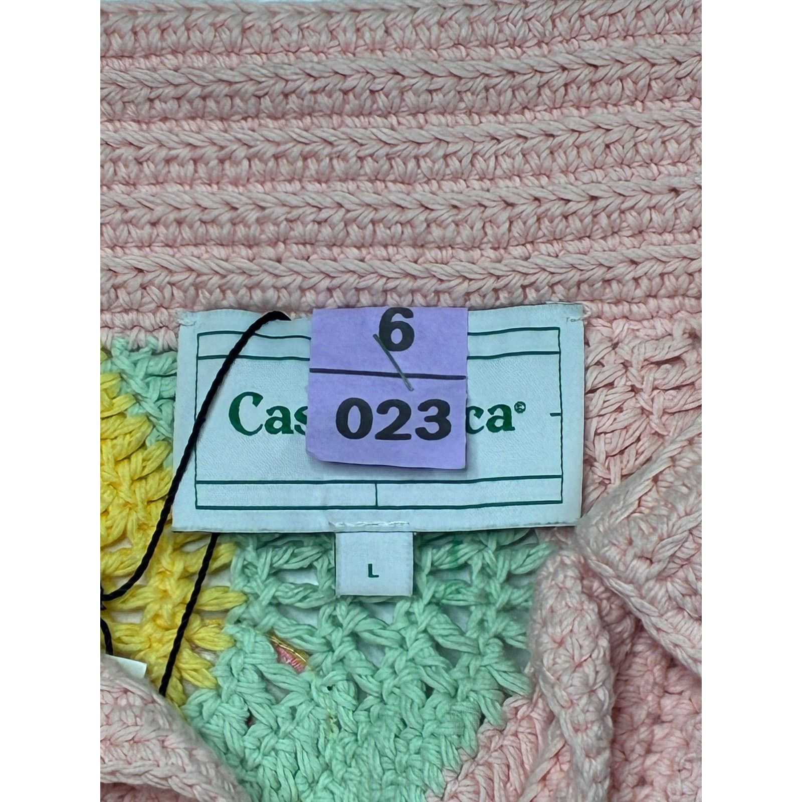 Casablanca Casablanca 'Patch Knit Vacation' Multi Color Shirt Size US L / EU 52-54 / 3 - 4 Thumbnail