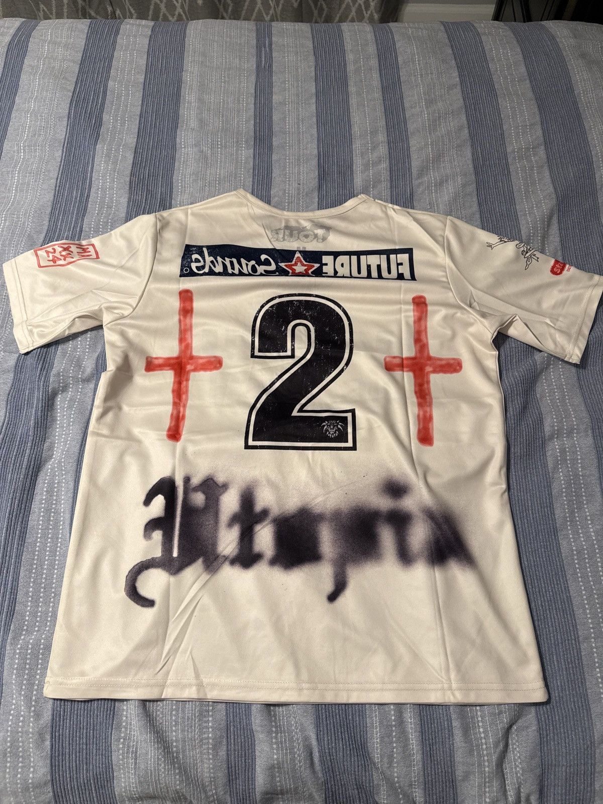 Travis Scott Travis Scott Utopia Jersey (England) | Grailed