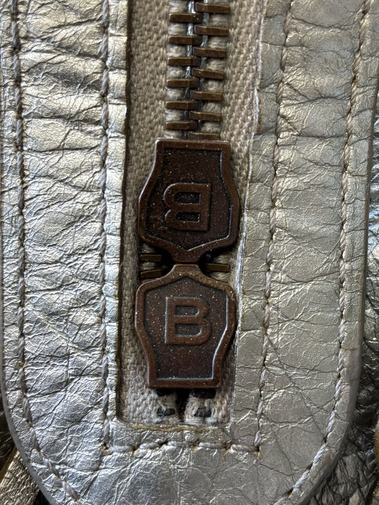 Balenciaga Balenciaga - Classic City - Metallic Silver Lambskin Bag Size ONE SIZE - 21 Thumbnail