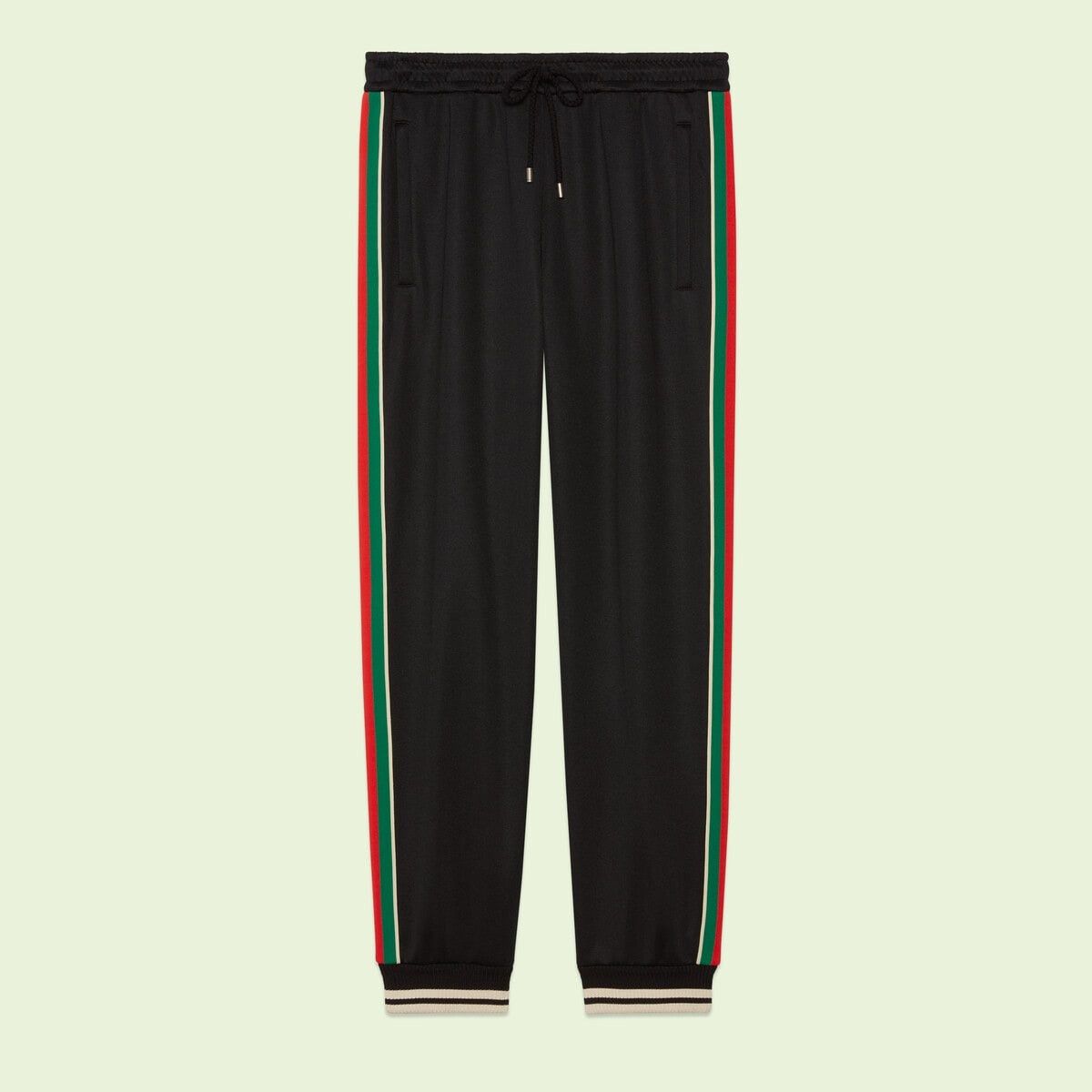 Gucci o1s1wg110925 Technical Jersey Jogging Pant in Multicolor Size US 32 / EU 48 - 1 Thumbnail