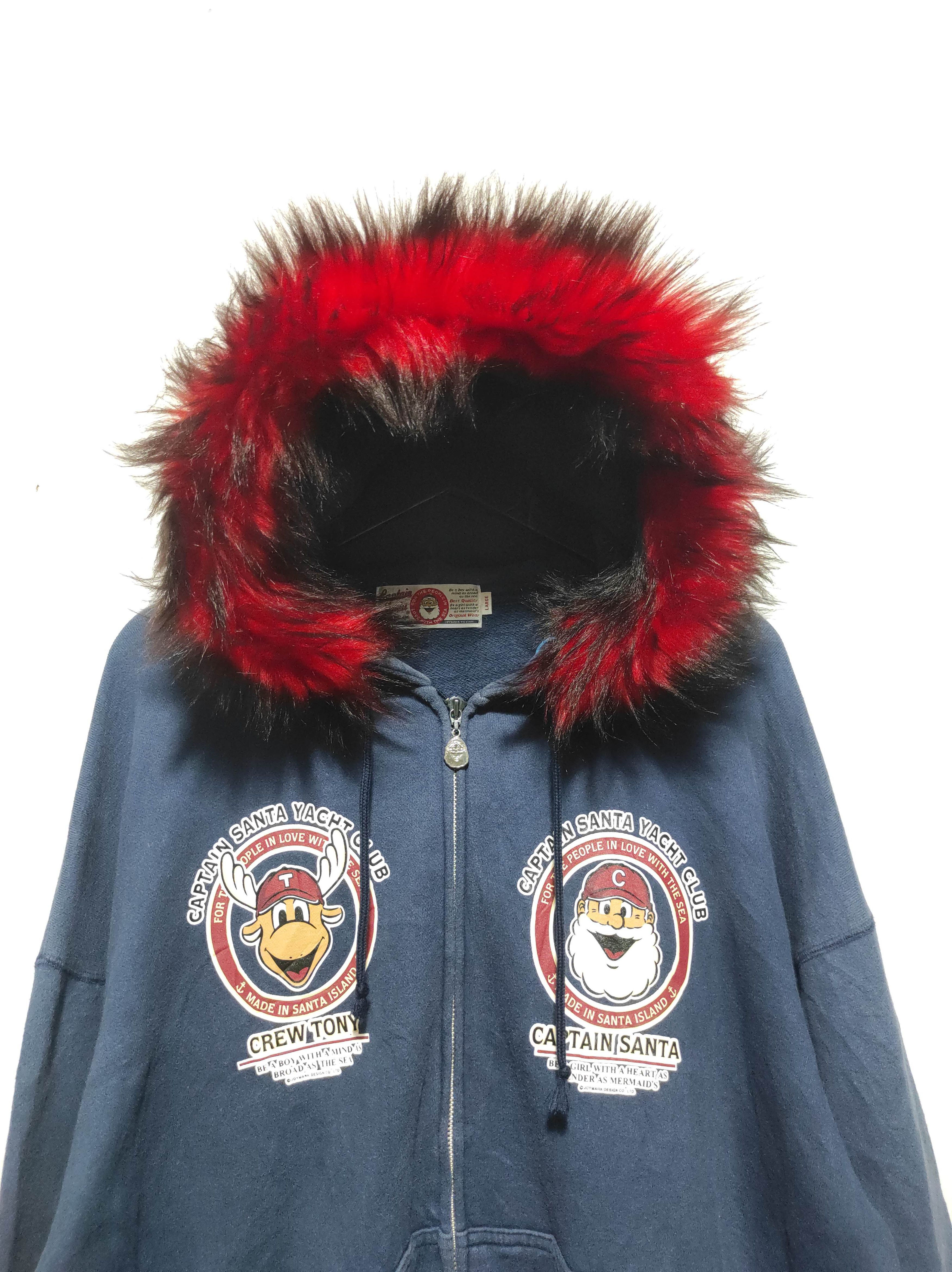If Six Was Nine Captain Santa Zip Fur Hoodie IfSixWasNine LGB style Size US L / EU 52-54 / 3 - 4 Thumbnail