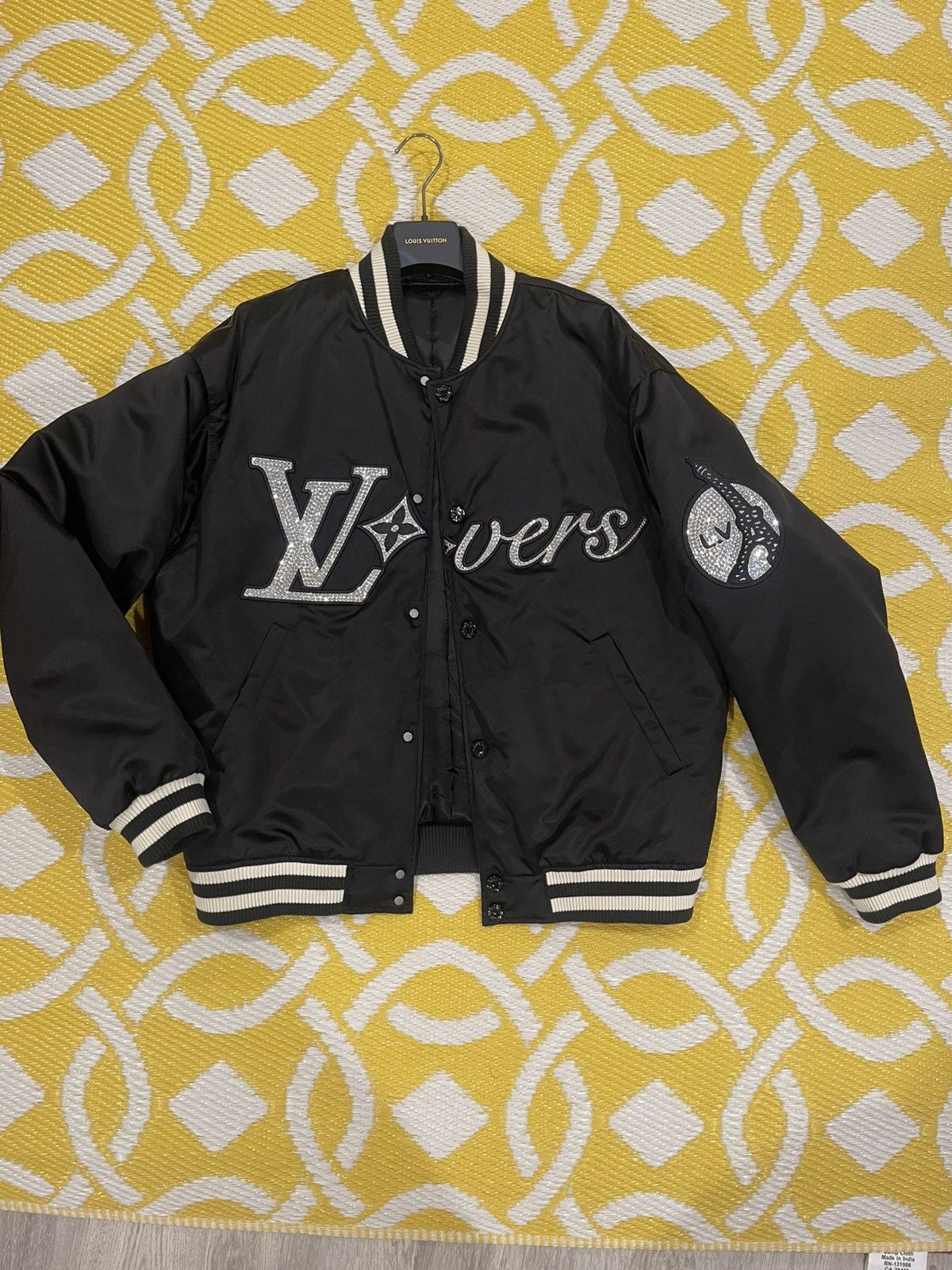 Louis Vuitton × Pharrell LOVERS CRYSTAL BOMBER JACKET | Grailed