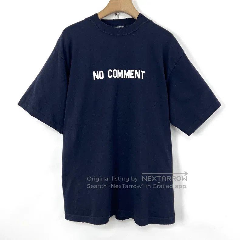 Balenciaga Balenciaga Nothing to declare declaration cracked print wa Size US L / EU 52-54 / 3 - 1 Thumbnail