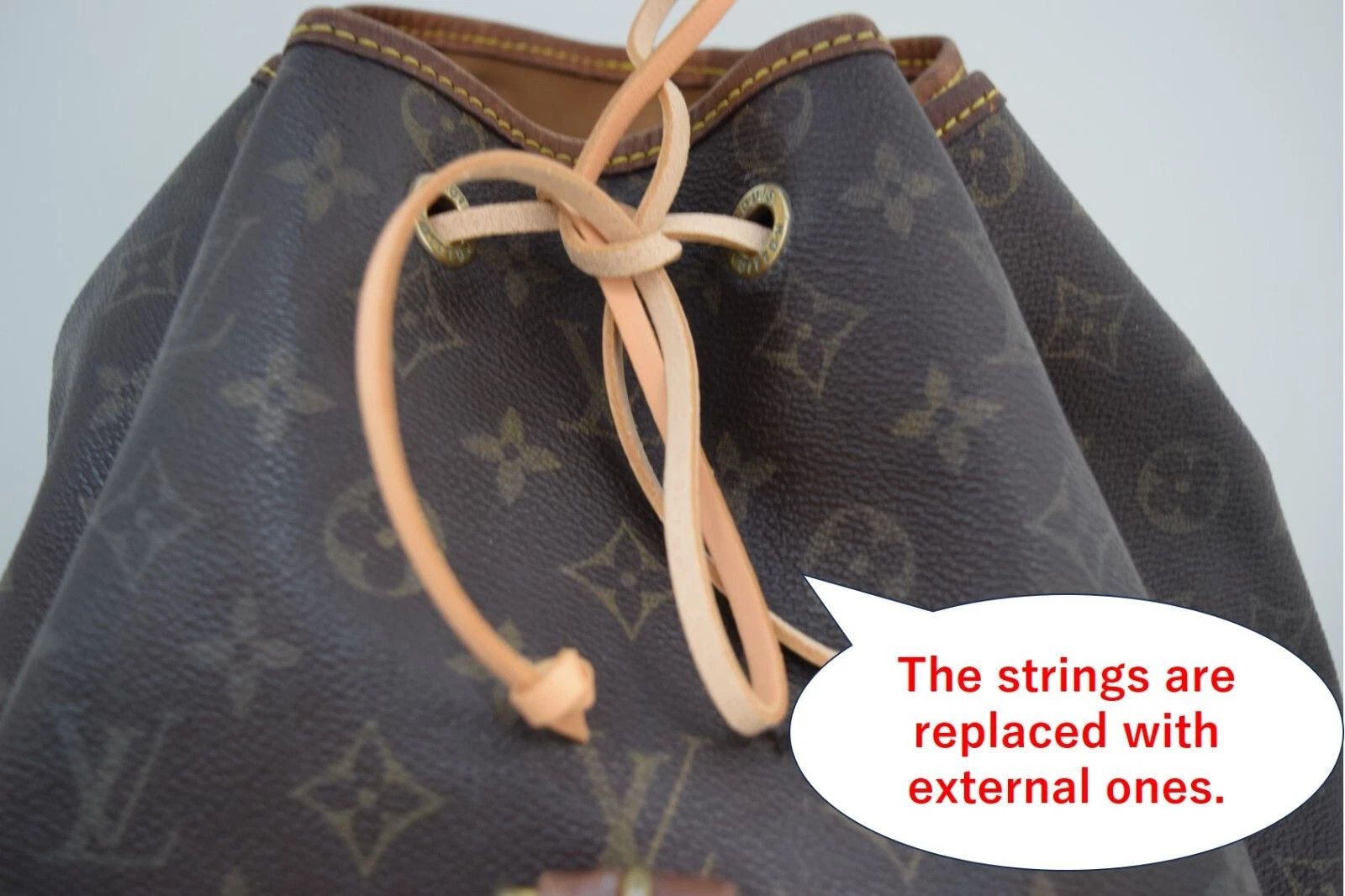 Louis Vuitton Louis Vuitton Montsouris GM Backpack Monogram Canvas M51135 Size ONE SIZE - 11 Thumbnail
