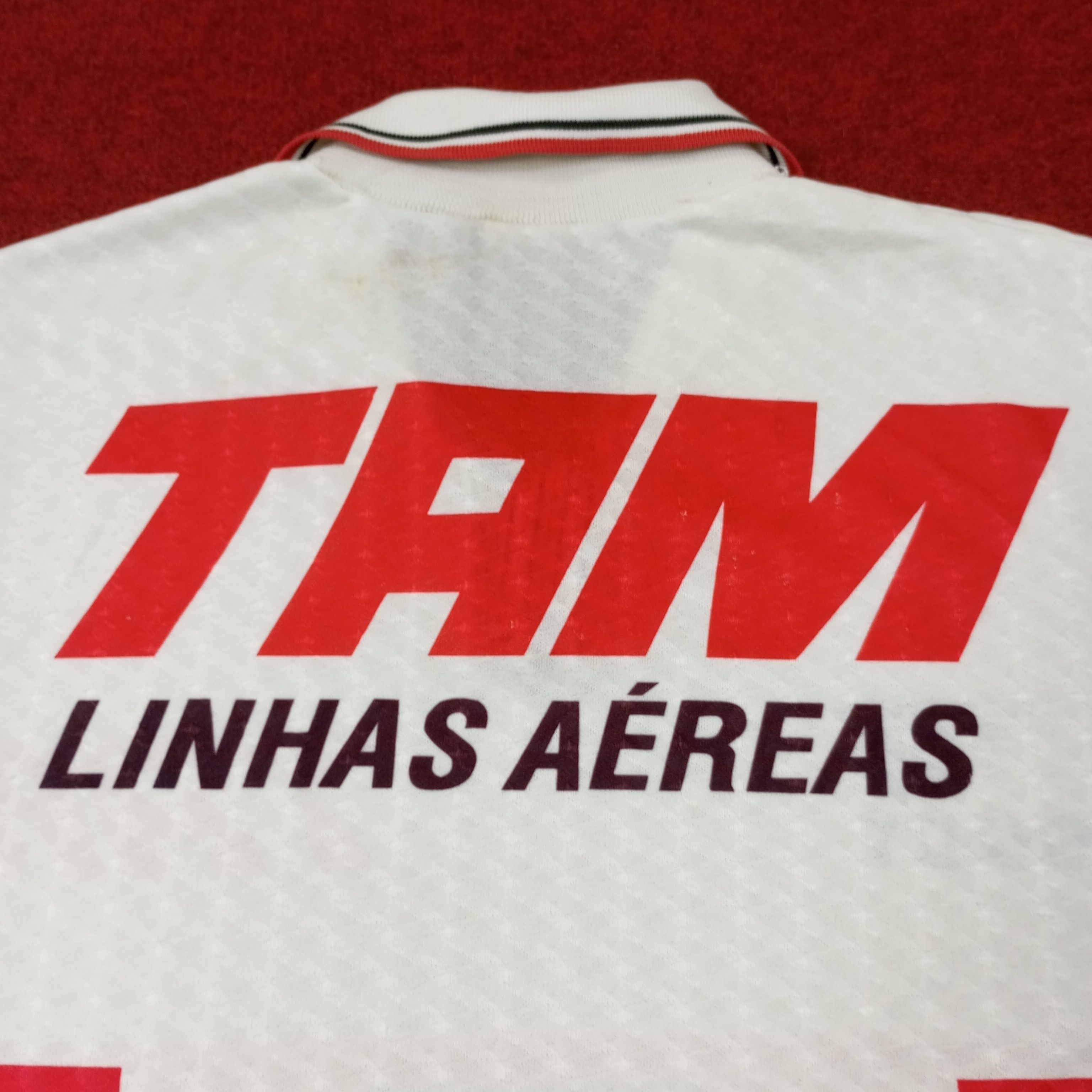 Vintage Sao Paolo Soccer Football Club Jersey c223n49 Size US M / EU 48-50 / 2 - 9 Thumbnail