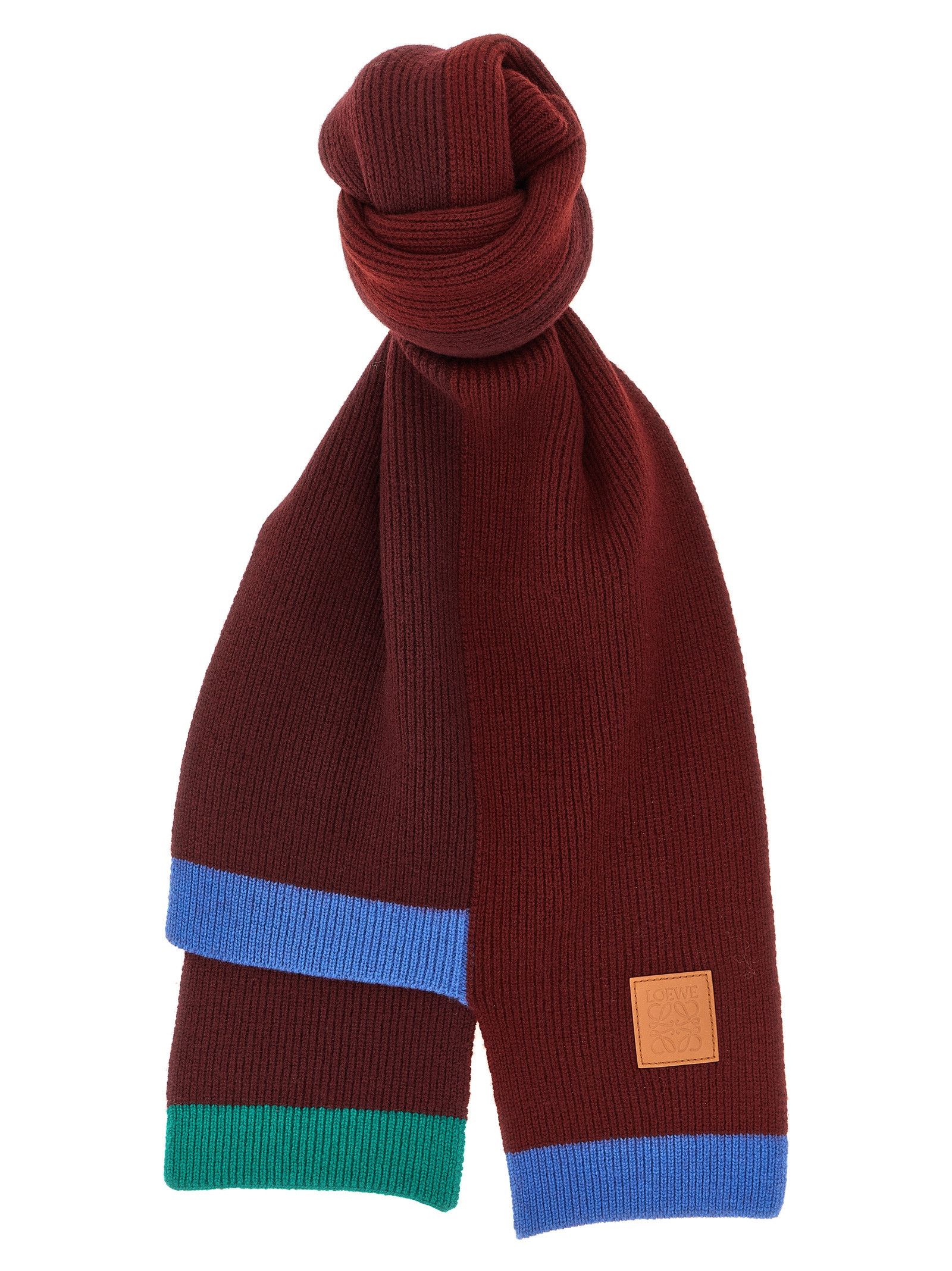 Loewe Wool asymmetrical scarf Size ONE SIZE - 1 Thumbnail