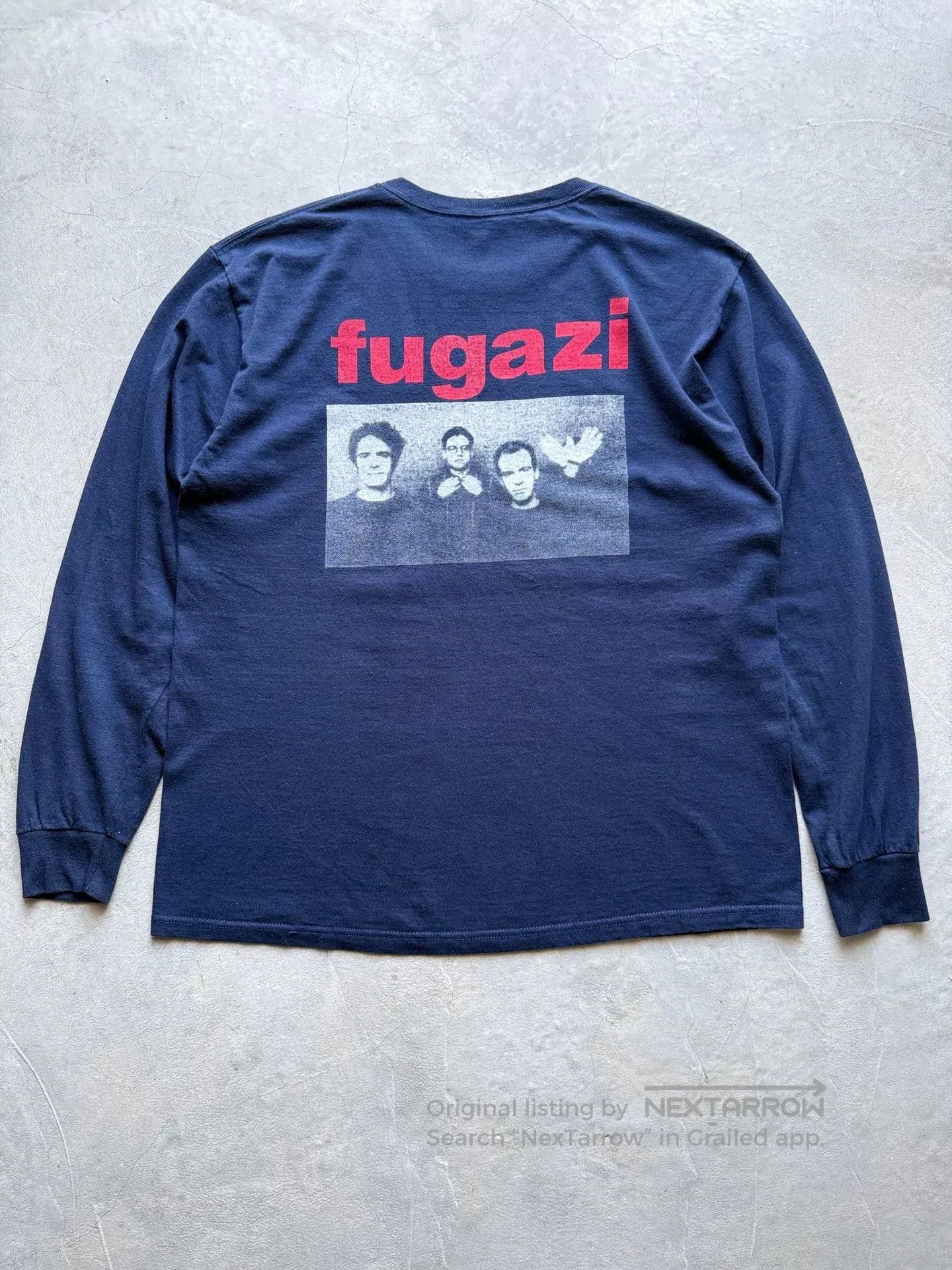 Vintage Vintage 2004 Fugazi Band Longsleeve Tee. Size US L / EU 52-54 / 3 - 6 Thumbnail