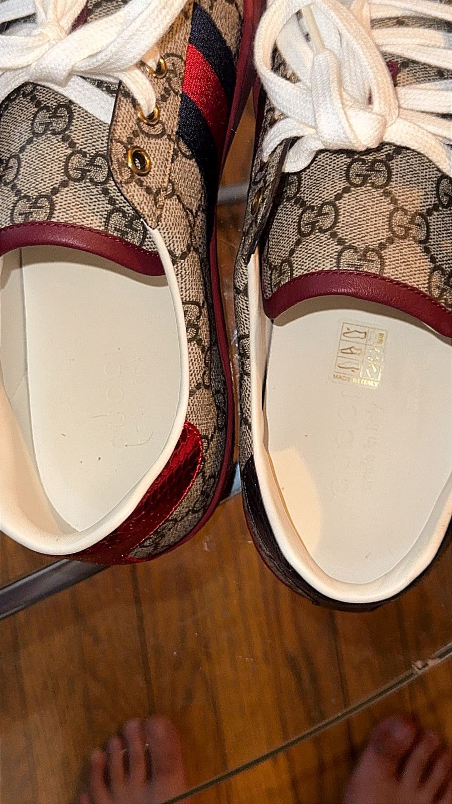 Gucci NDS GUCCI SNEAKERS SIZE 10 Size US 10 / EU 43 - 4 Thumbnail