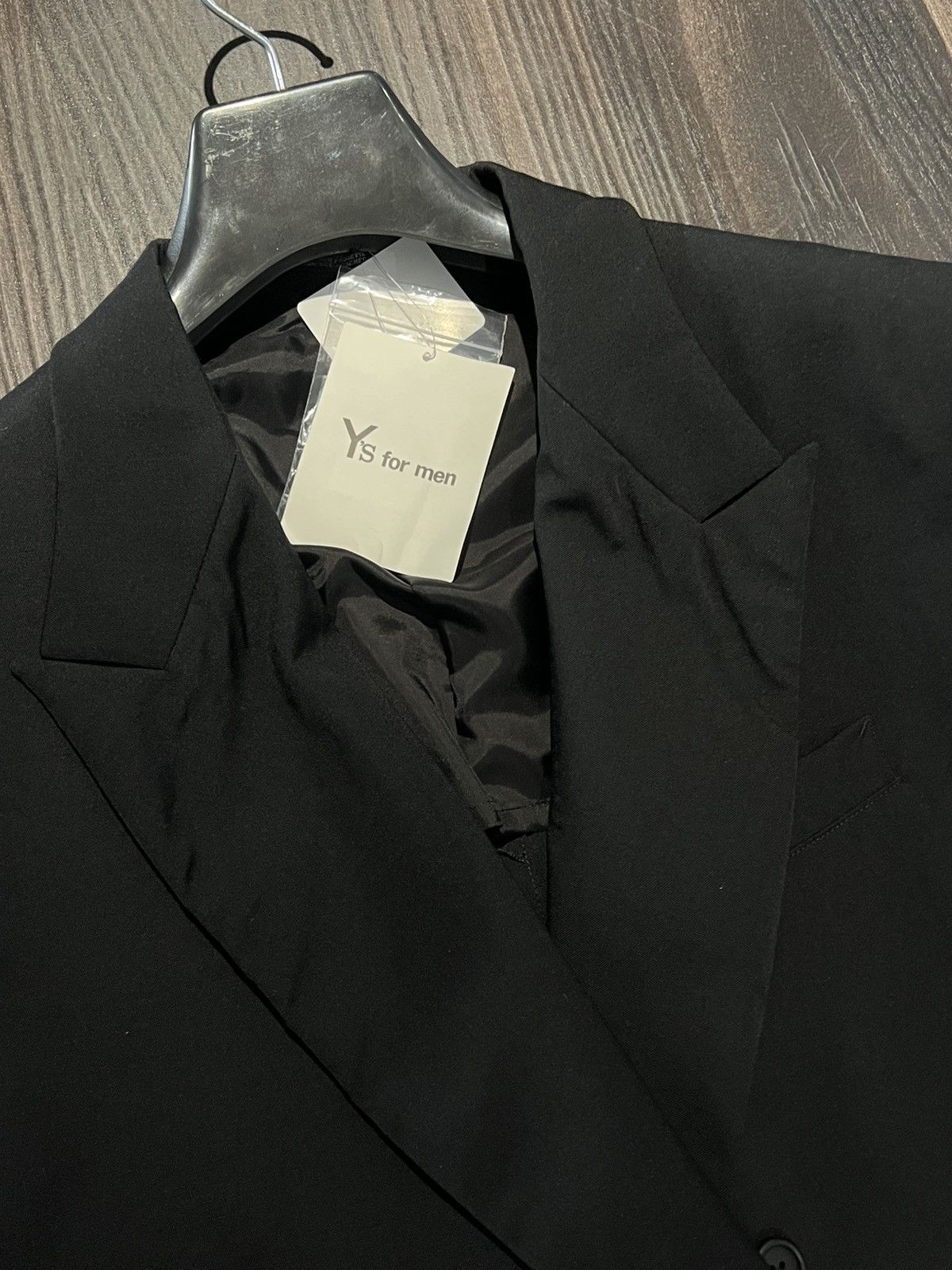 Yohji Yamamoto 25SS Y's for men WOOL GABARDINE DOUBLE-BREASTED JACKET Size US L / EU 52-54 / 3 - 4 Thumbnail