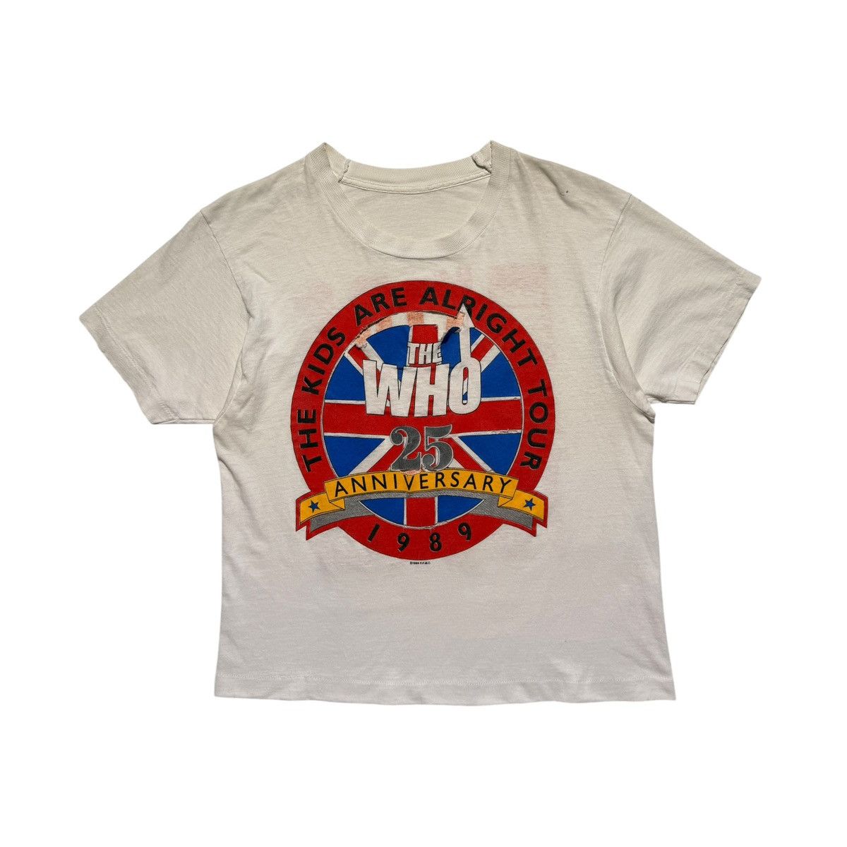 Vintage The who 1989 the kids are alright tour tee Size US S / EU 44-46 / 1 - 2 Thumbnail