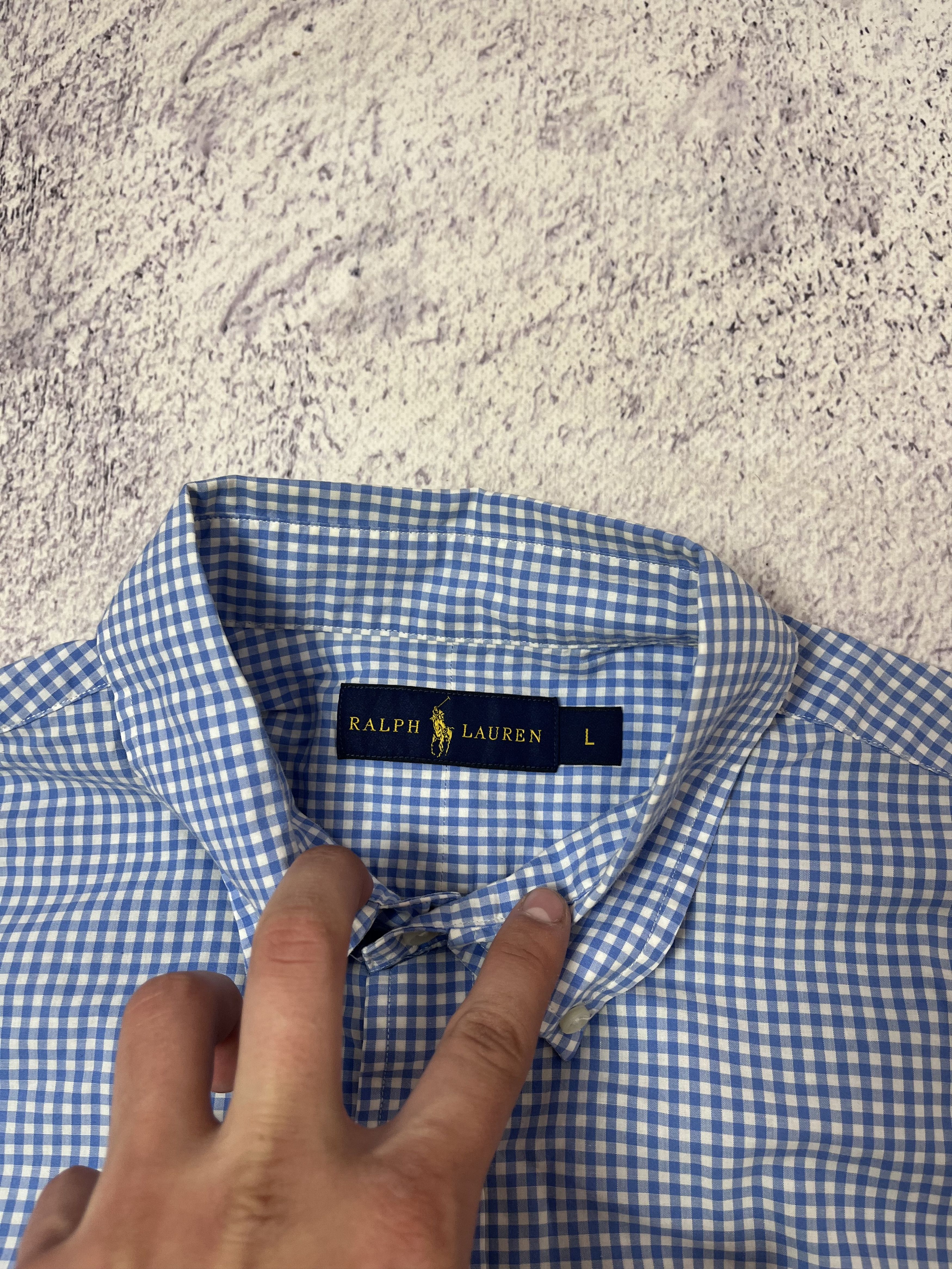 Japanese Brand × Polo Ralph Lauren Men’s button down shirt Polo Ralph Lauren size L blue y2k Size US L / EU 52-54 / 3 - 5 Thumbnail