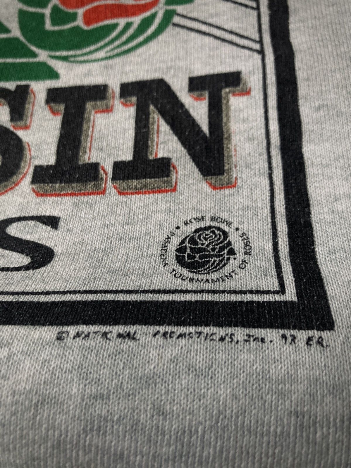 Fruit Of The Loom × Vintage Vintage ‘94 Wisconsin Badgers Rose Bowl Size US L / EU 52-54 / 3 - 5 Thumbnail