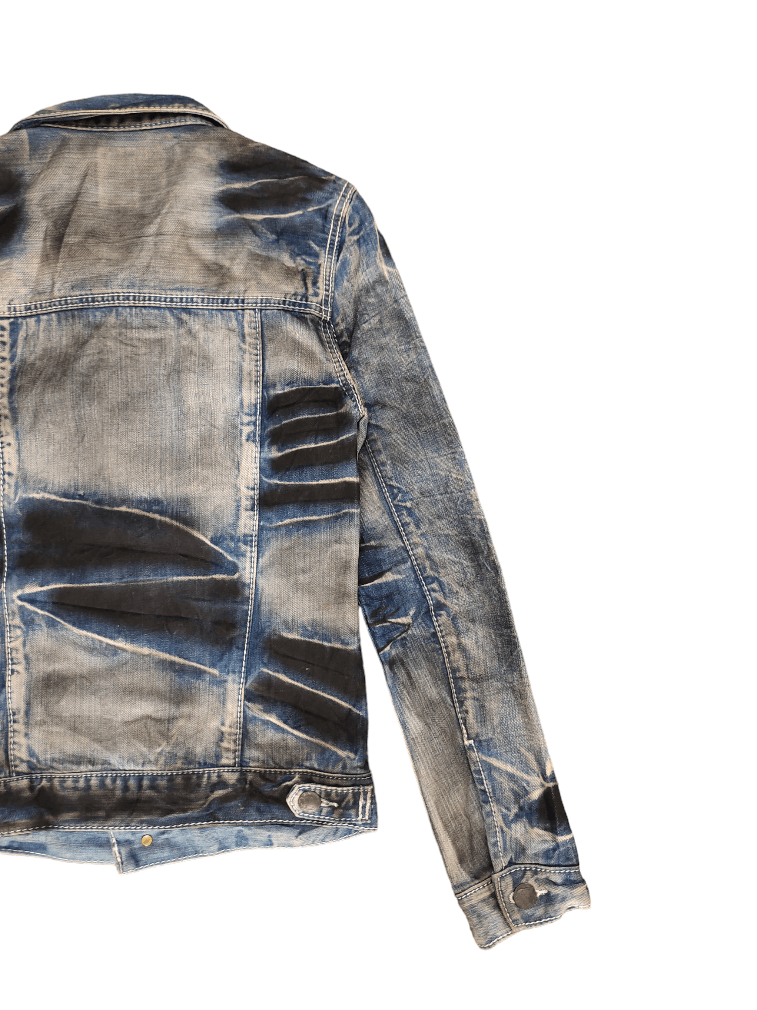 BUFFALO BOBS Buffalo Bobs Clawmark Waxed Denim Jacket Size US S / EU 44-46 / 1 - 13 Thumbnail