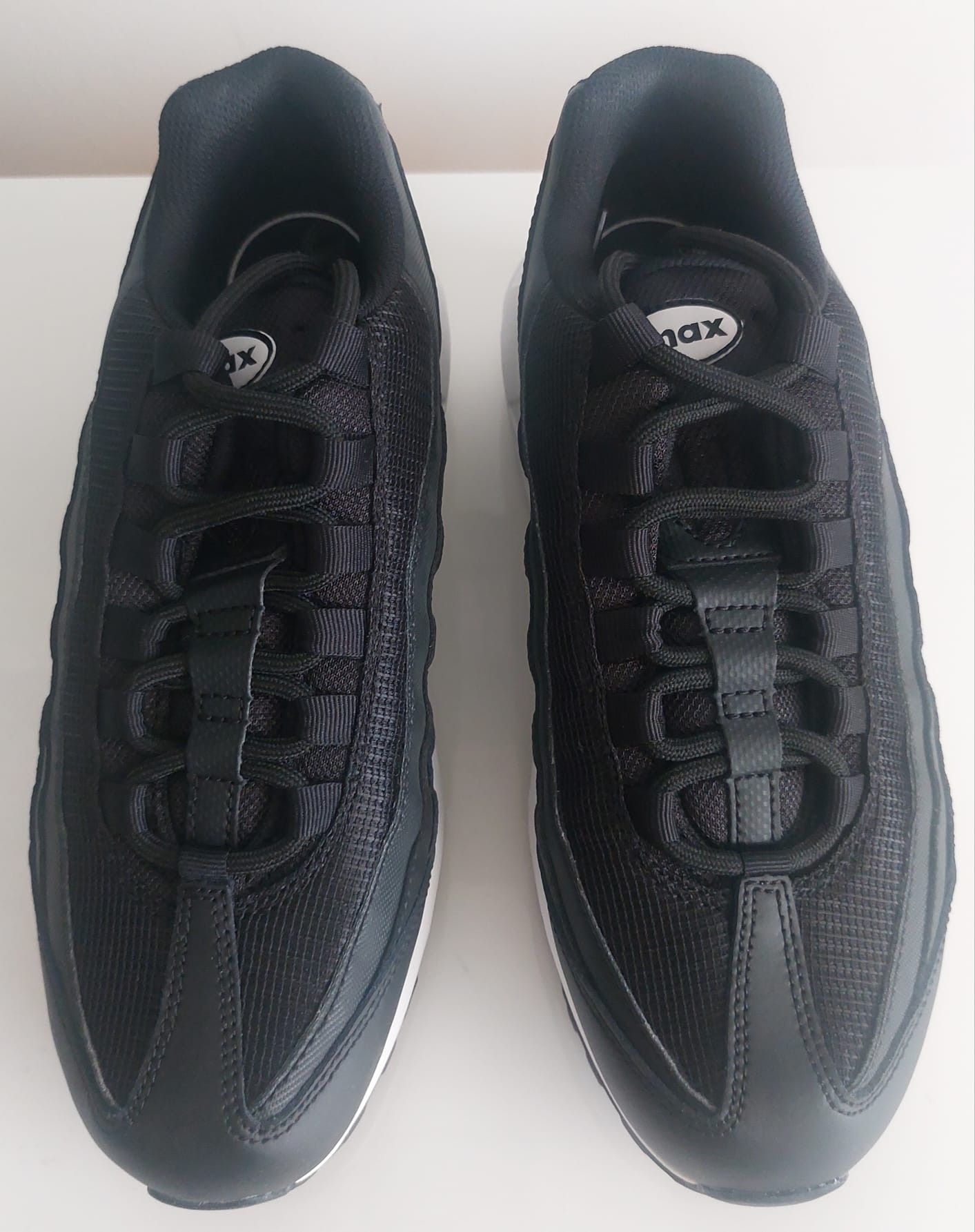 Nike Nike Air Max 95 Black White 2020 Size US 7.5 / IT 37.5 - 4 Thumbnail