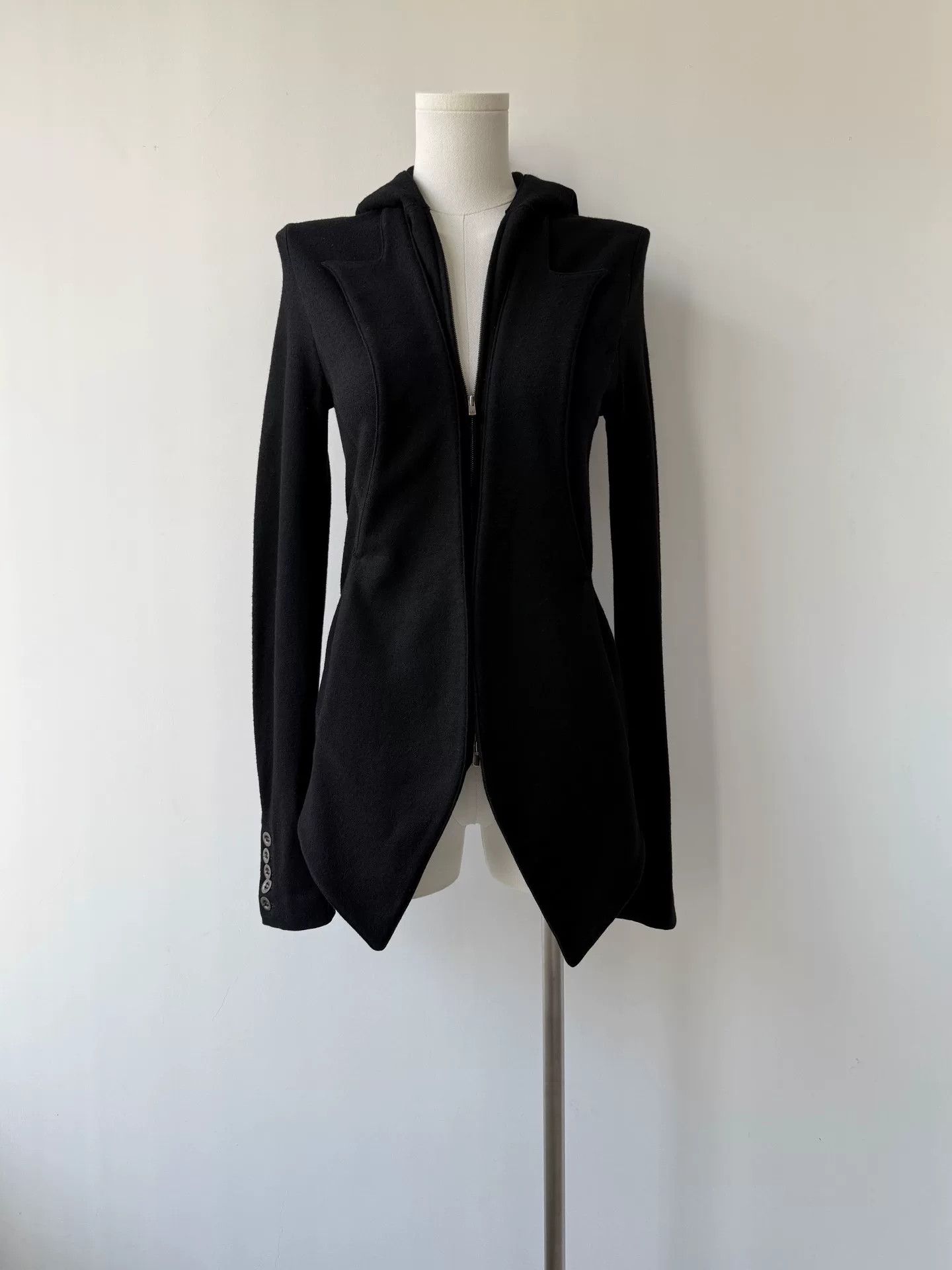 Y's yohji yamamoto y's hooded wool jacket Size US M / EU 48-50 / 2 - 1 Thumbnail