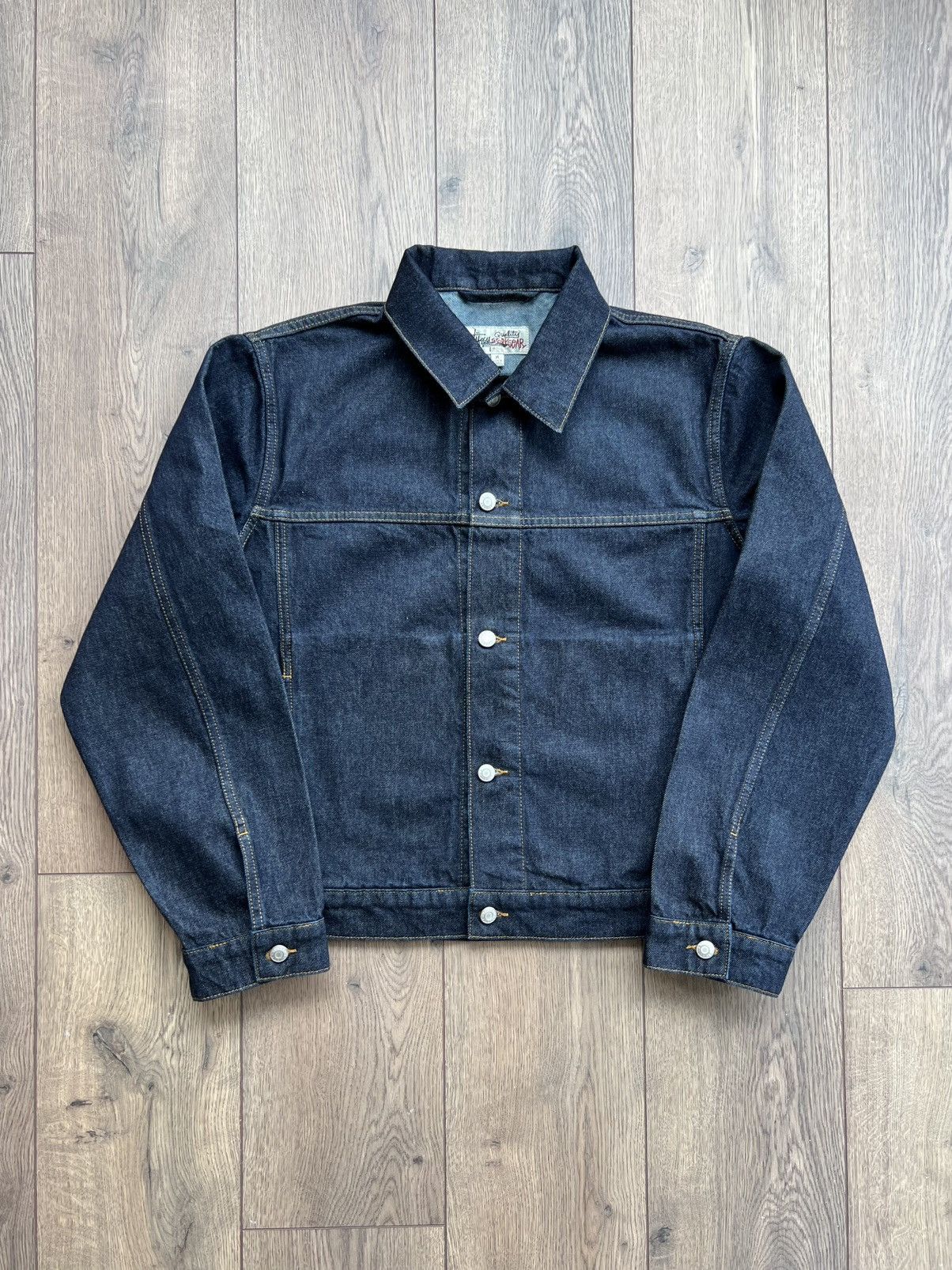 Stussy Stussy FA23 Zip Work Jacket Denim Blue Medium | Grailed