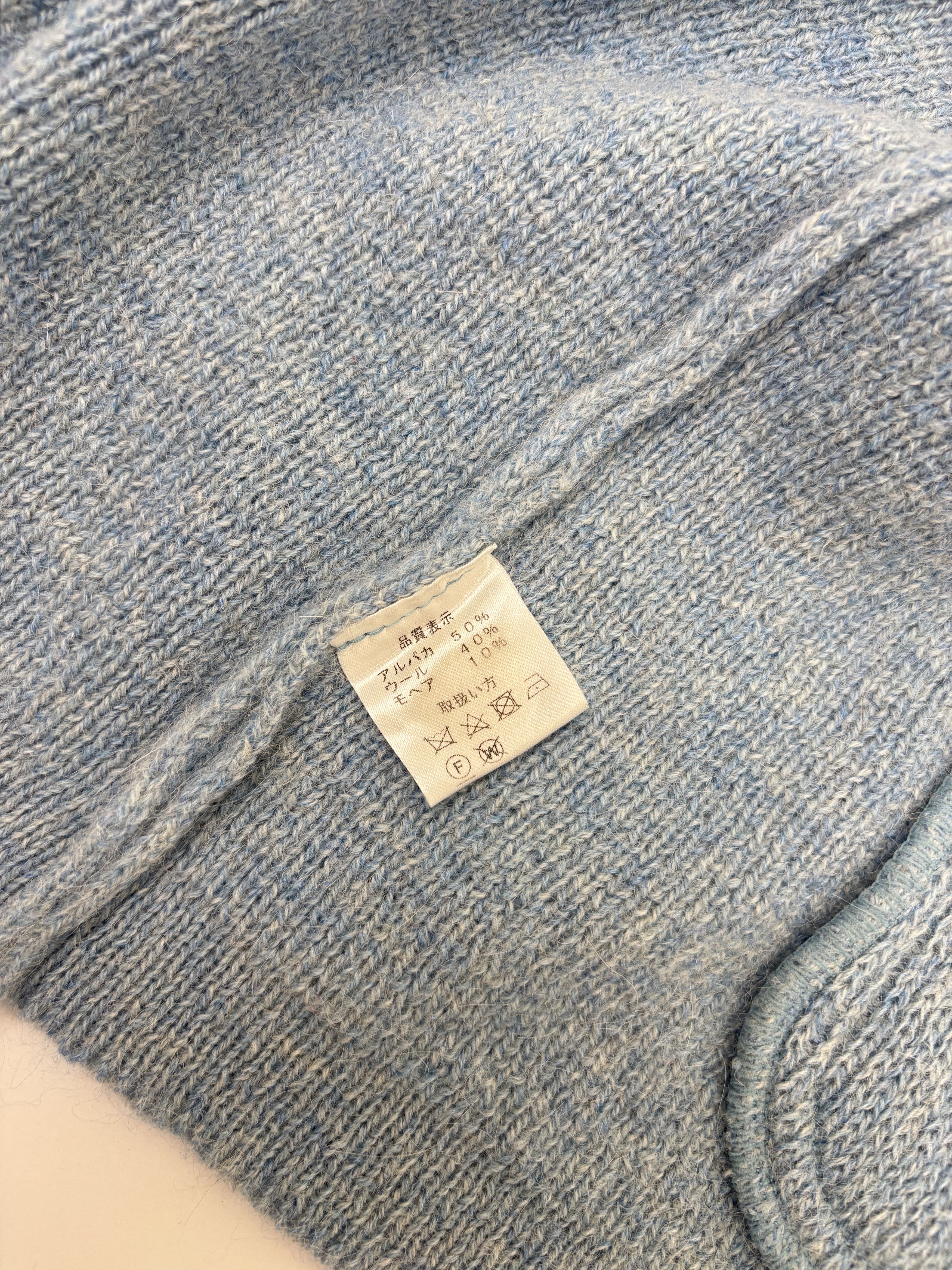 BONCOURA Boncoura Alpaca Mohair Cardigan Size US XL / EU 56 / 4 - 9 Thumbnail