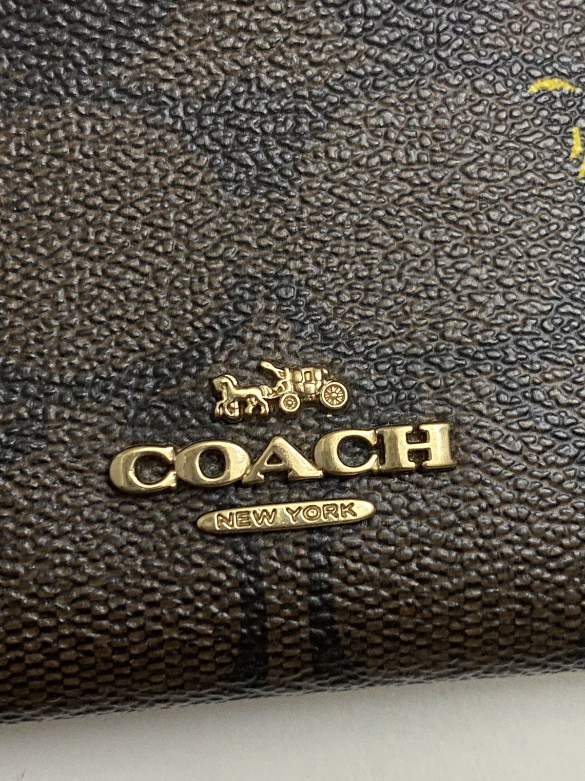 Coach Coach Peanuts Key Chain Wallet Monogram Zip Coin Pouch Size ONE SIZE - 2 Thumbnail