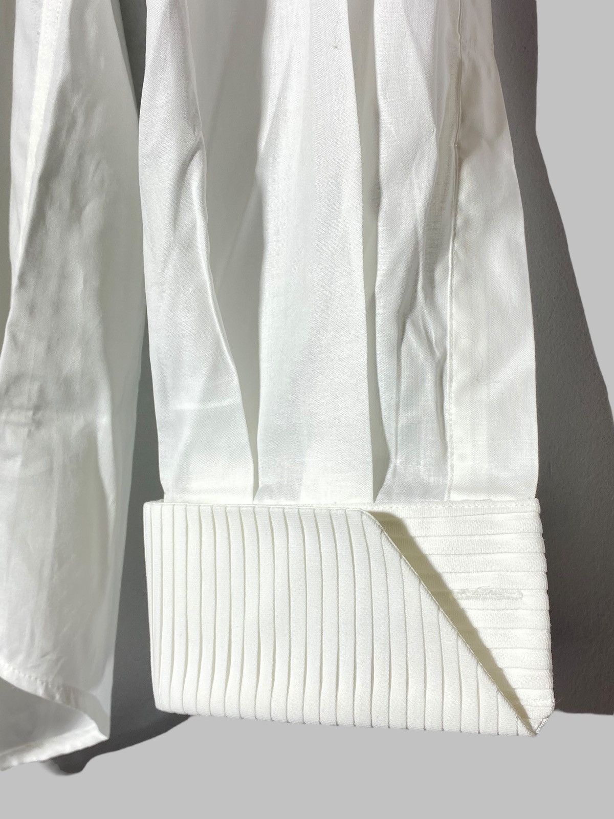 Pal Zileri Pal Zileri Gruppo Foral New Cotton Shirt Ribbed Details Size US L / EU 52-54 / 3 - 10 Thumbnail