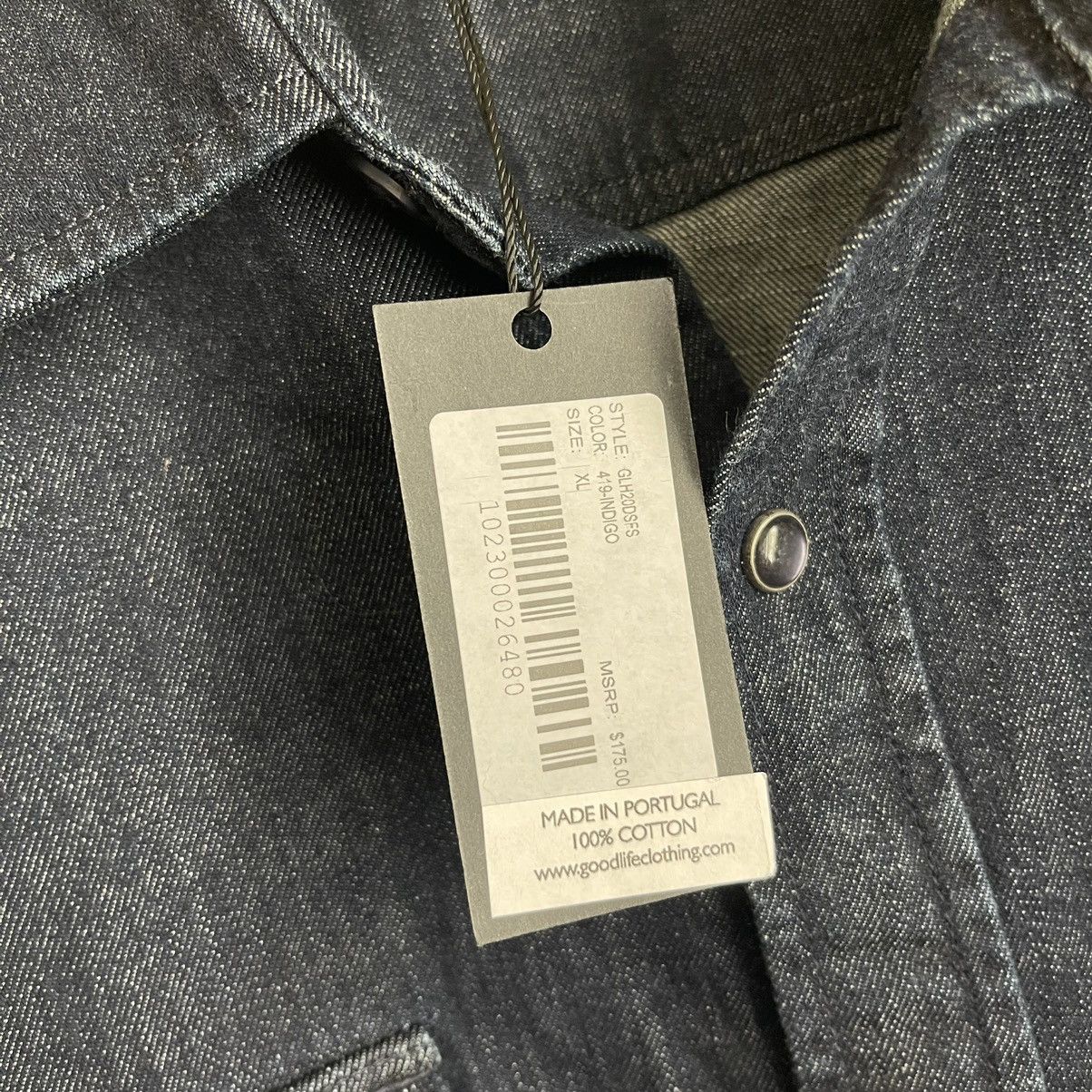 Goodlife Goodlife Button Down Long Sleeve Western Denim Indigo Shirt Size US XL / EU 56 / 4 - 5 Thumbnail