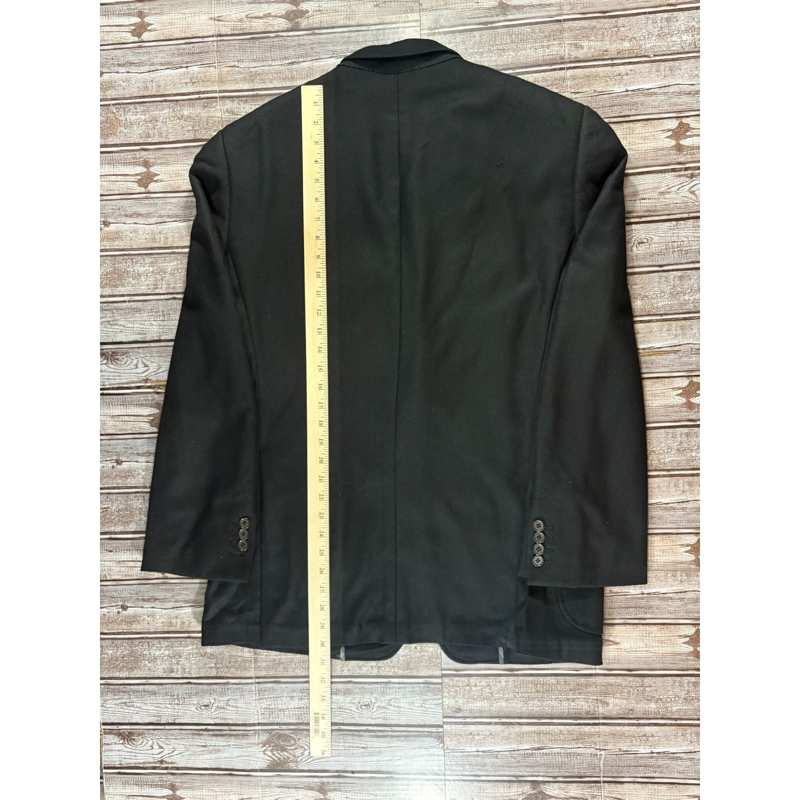 John Varvatos John Varvators Uptown Wool Cashmere Silk Chore Blazer Jacket Size 42R - 2 Thumbnail